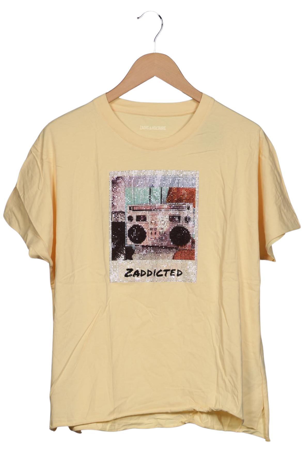 

Zadig & Voltaire Damen T-Shirt, gelb, Gr. 42