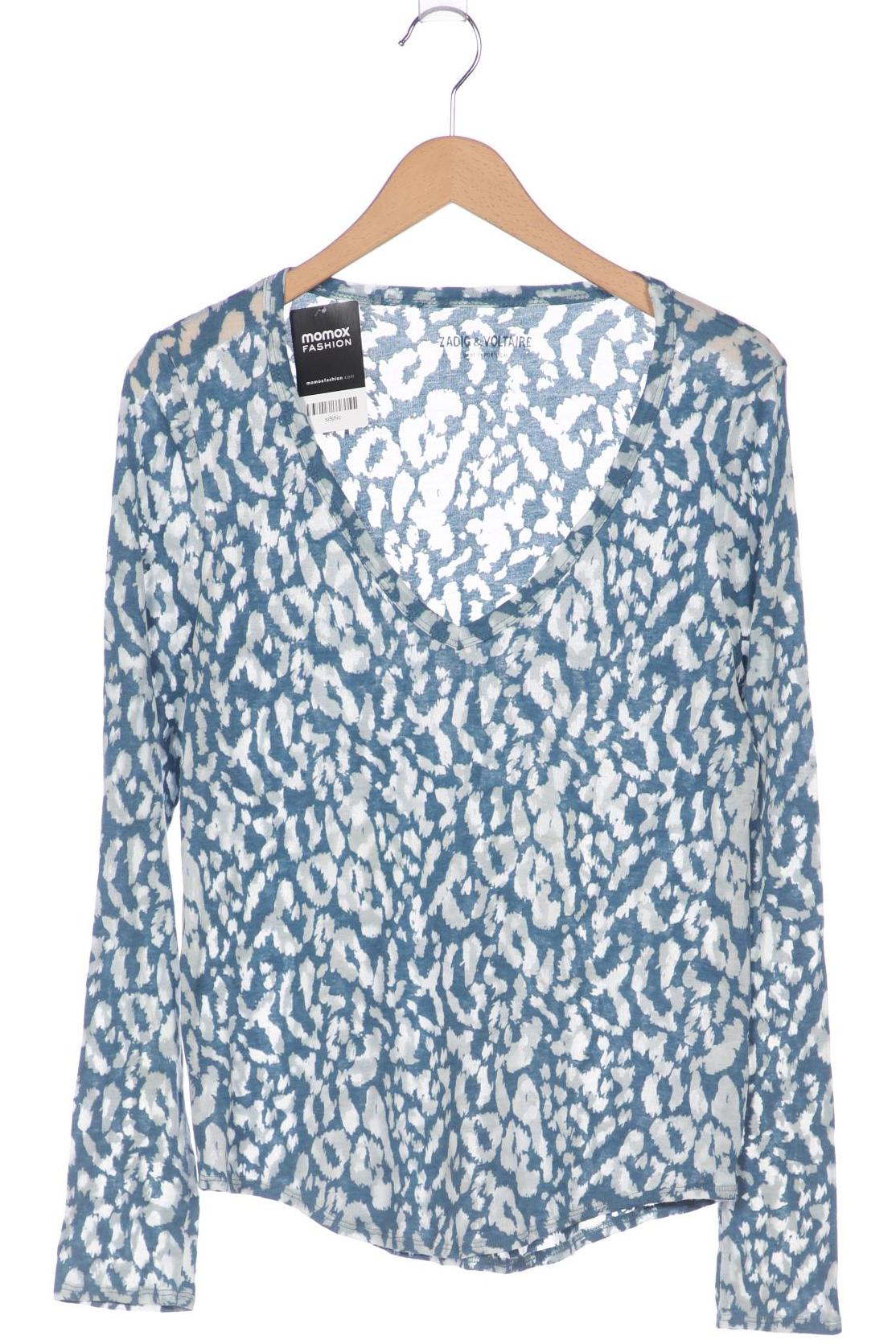 

Zadig & Voltaire Damen Langarmshirt, blau, Gr. 38