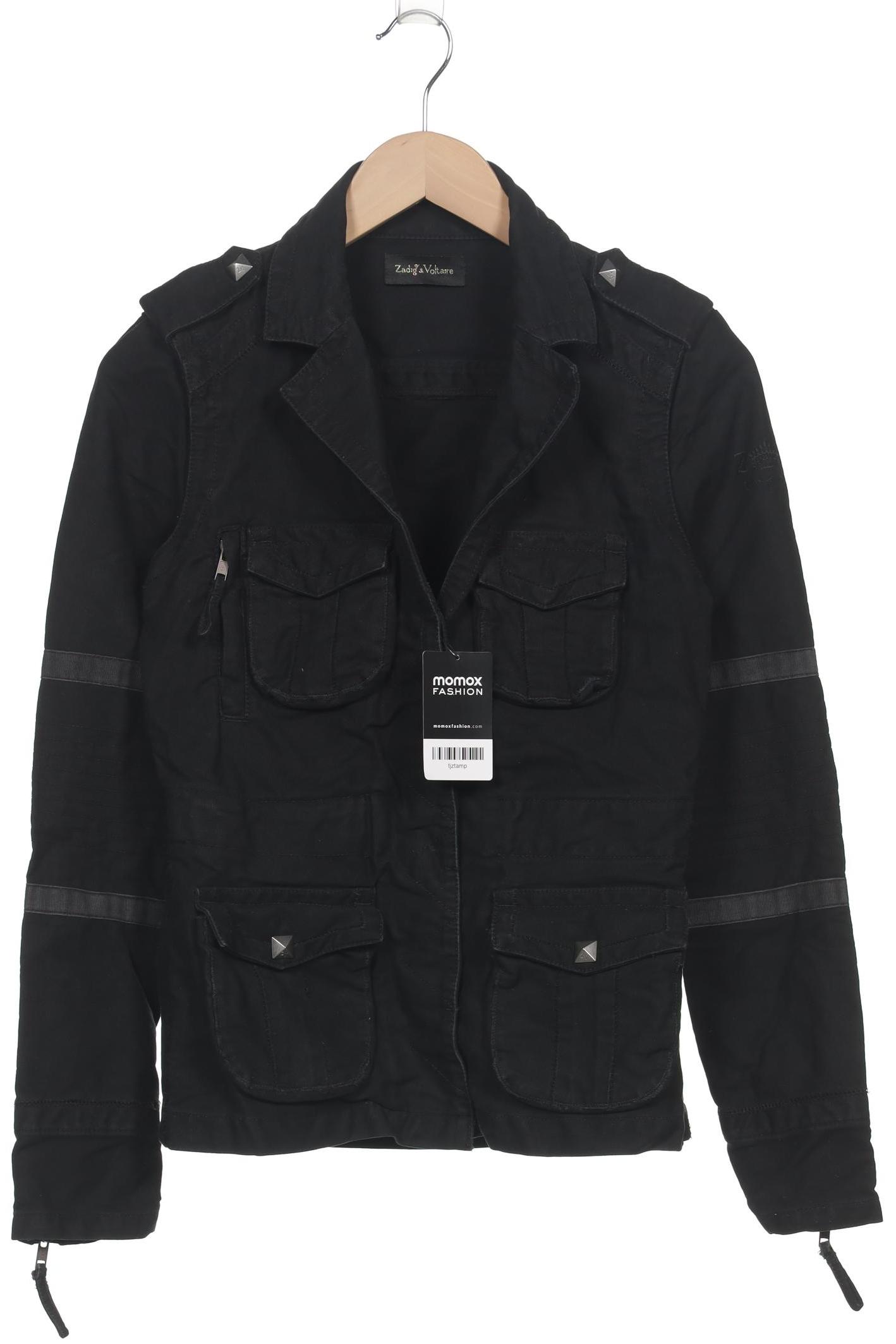 

Zadig & Voltaire Damen Jacke, schwarz, Gr. 36