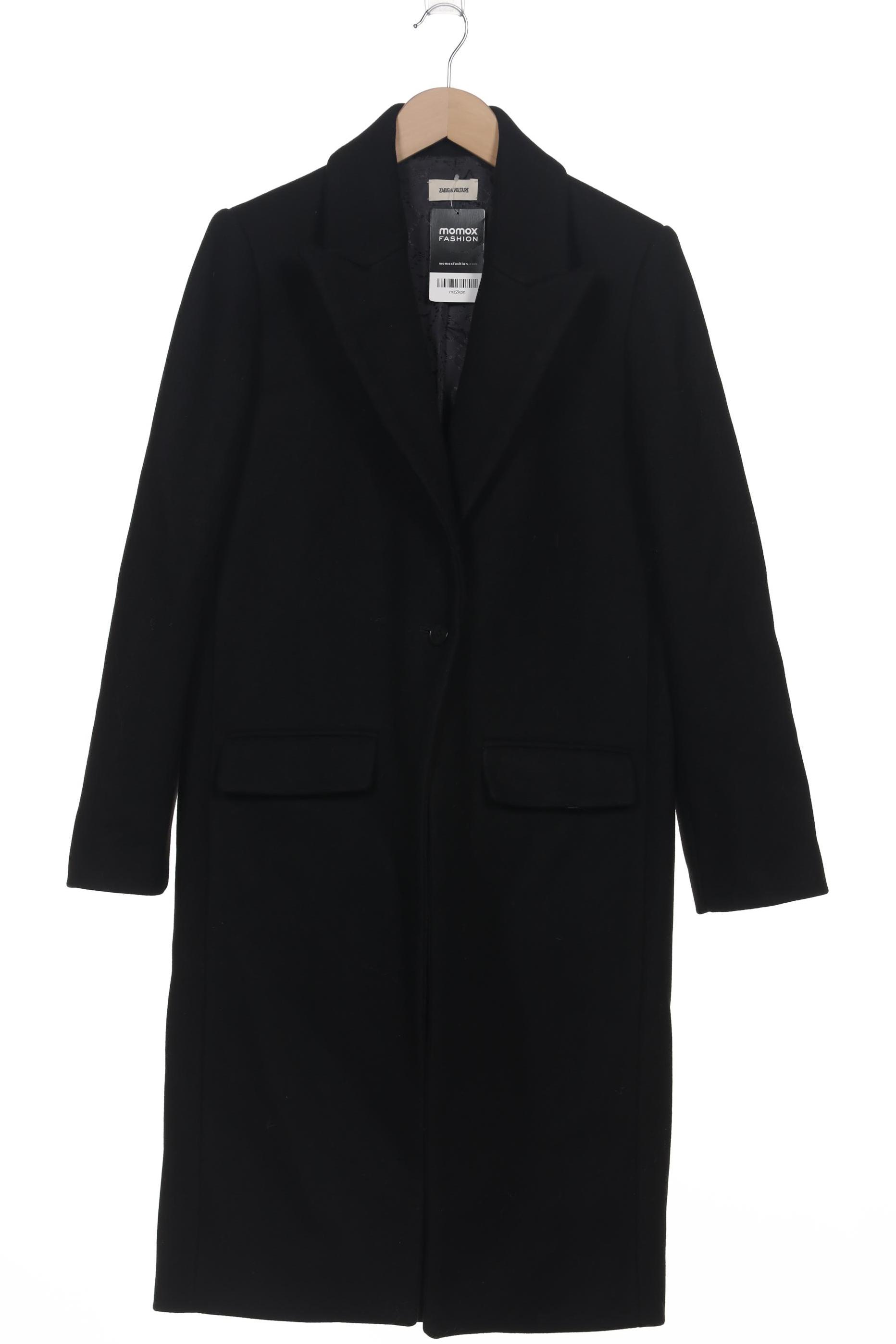 

Zadig & Voltaire Damen Mantel, schwarz, Gr. 42