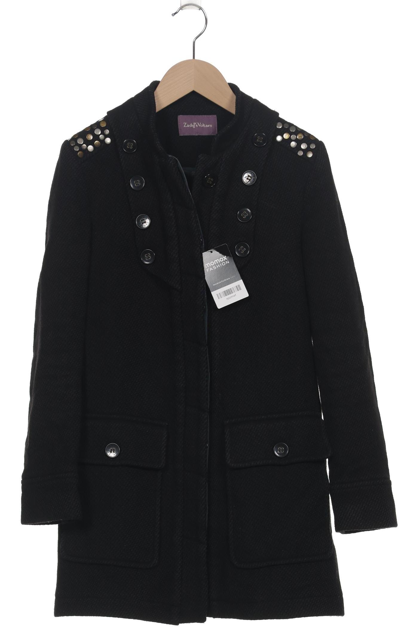 

Zadig & Voltaire Damen Mantel, schwarz, Gr. 34