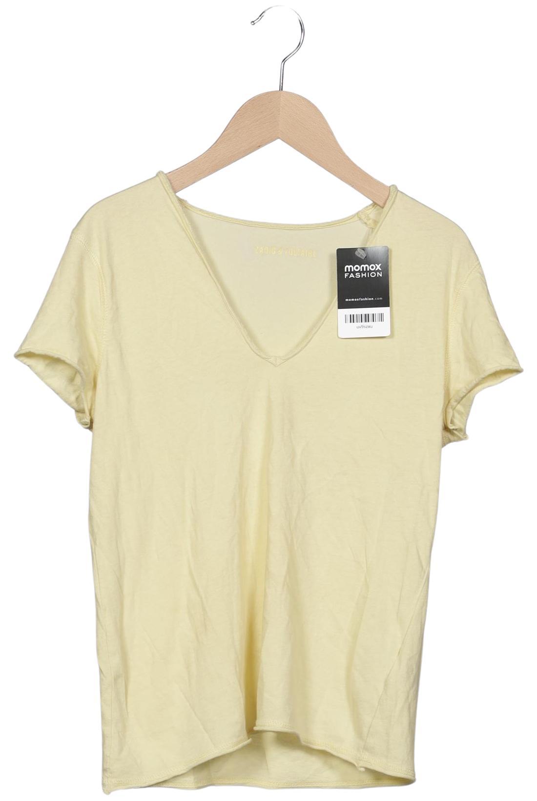 

Zadig & Voltaire Damen T-Shirt, gelb, Gr. 34