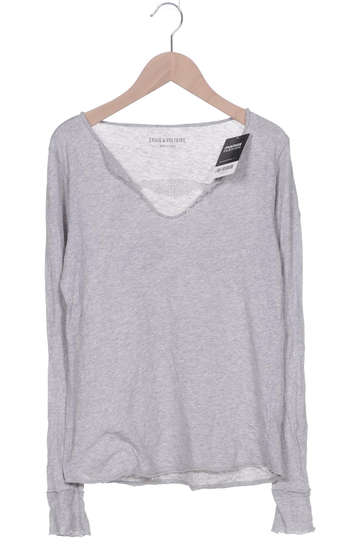 

Zadig & Voltaire Damen Langarmshirt, grau, Gr. 36