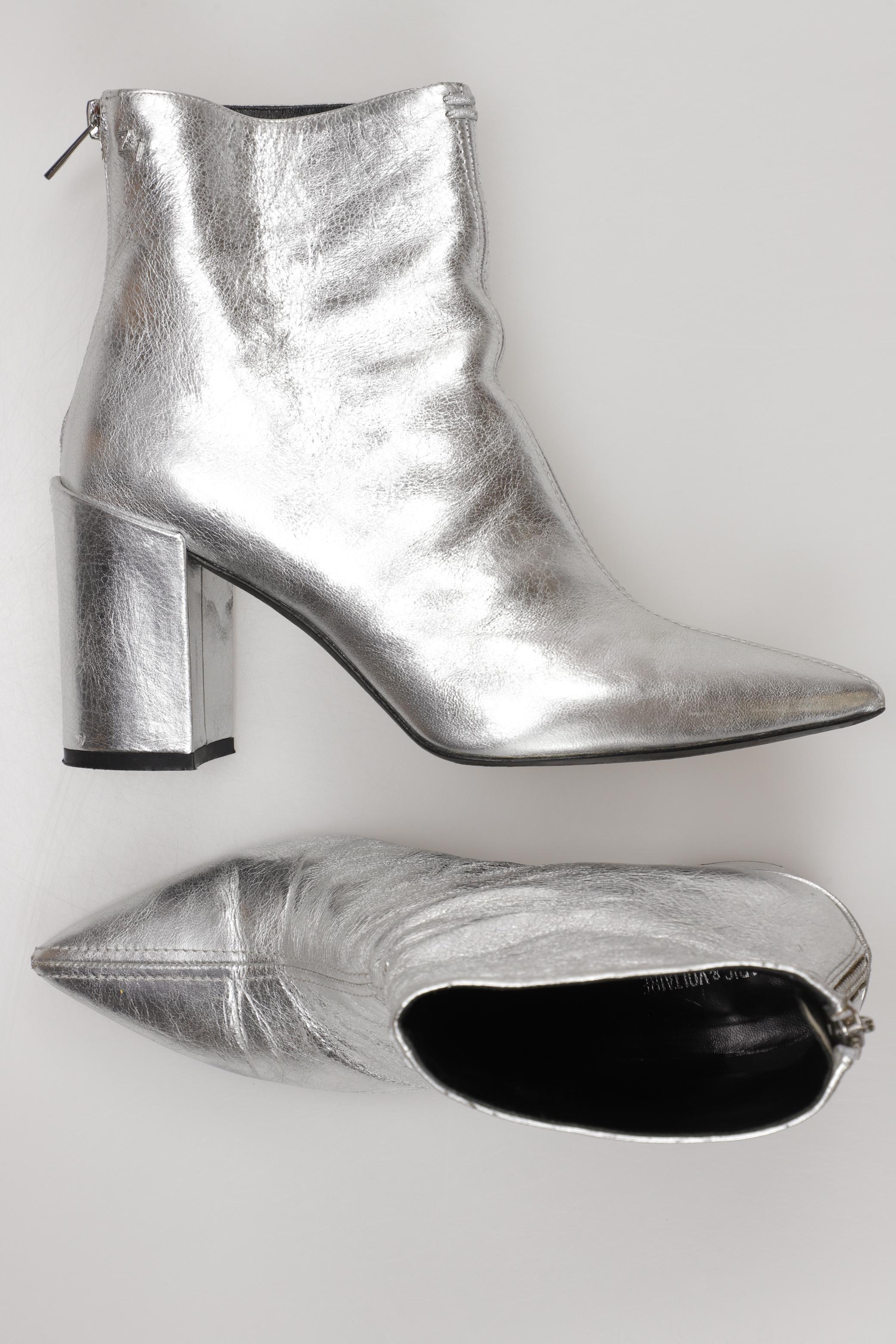 

Zadig & Voltaire Damen Stiefelette, silber, Gr. 39