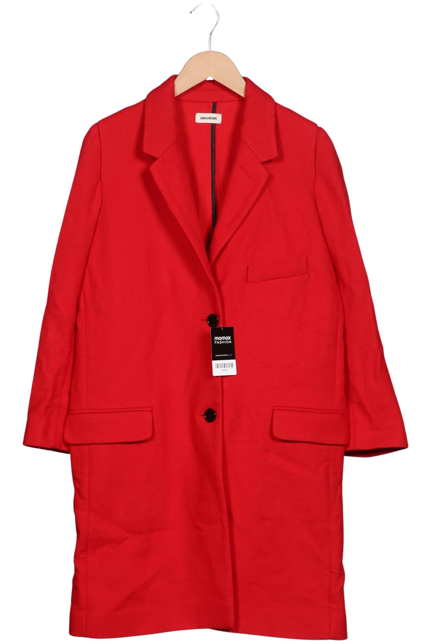 

Zadig & Voltaire Damen Mantel, rot, Gr. 34