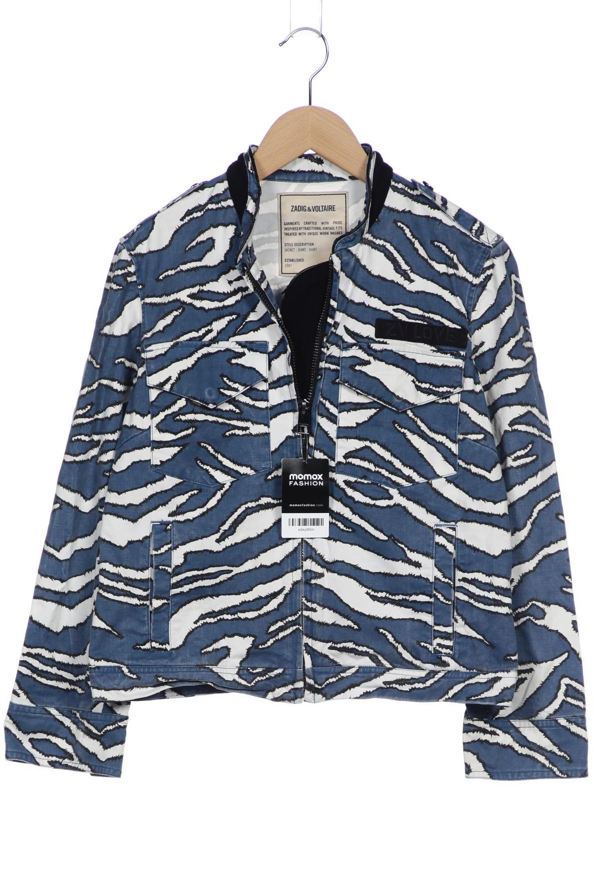 

Zadig & Voltaire Damen Jacke, blau, Gr. 36