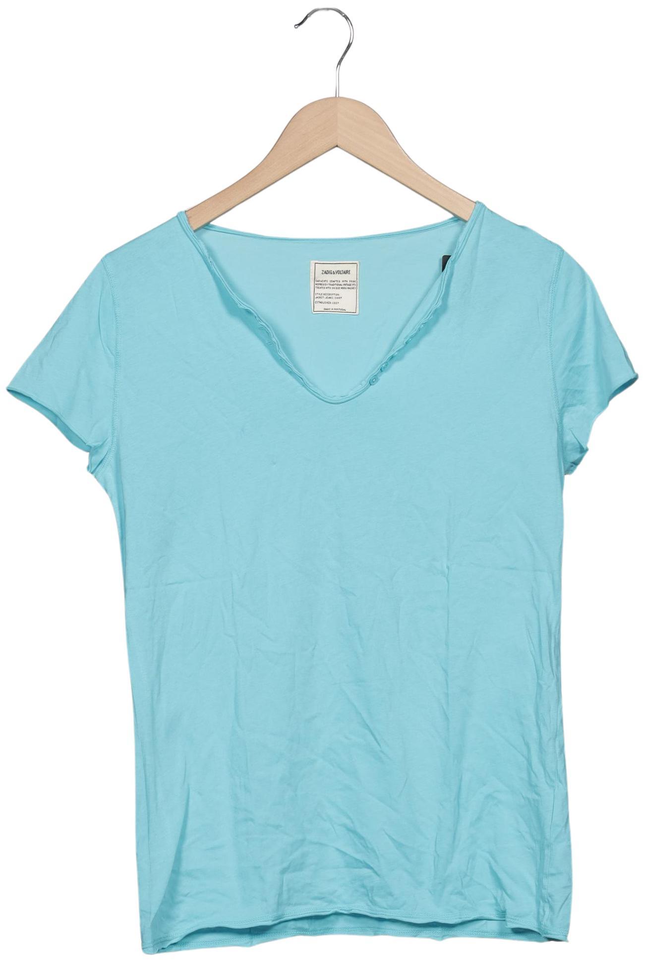 

Zadig & Voltaire Damen T-Shirt, hellblau, Gr. 38