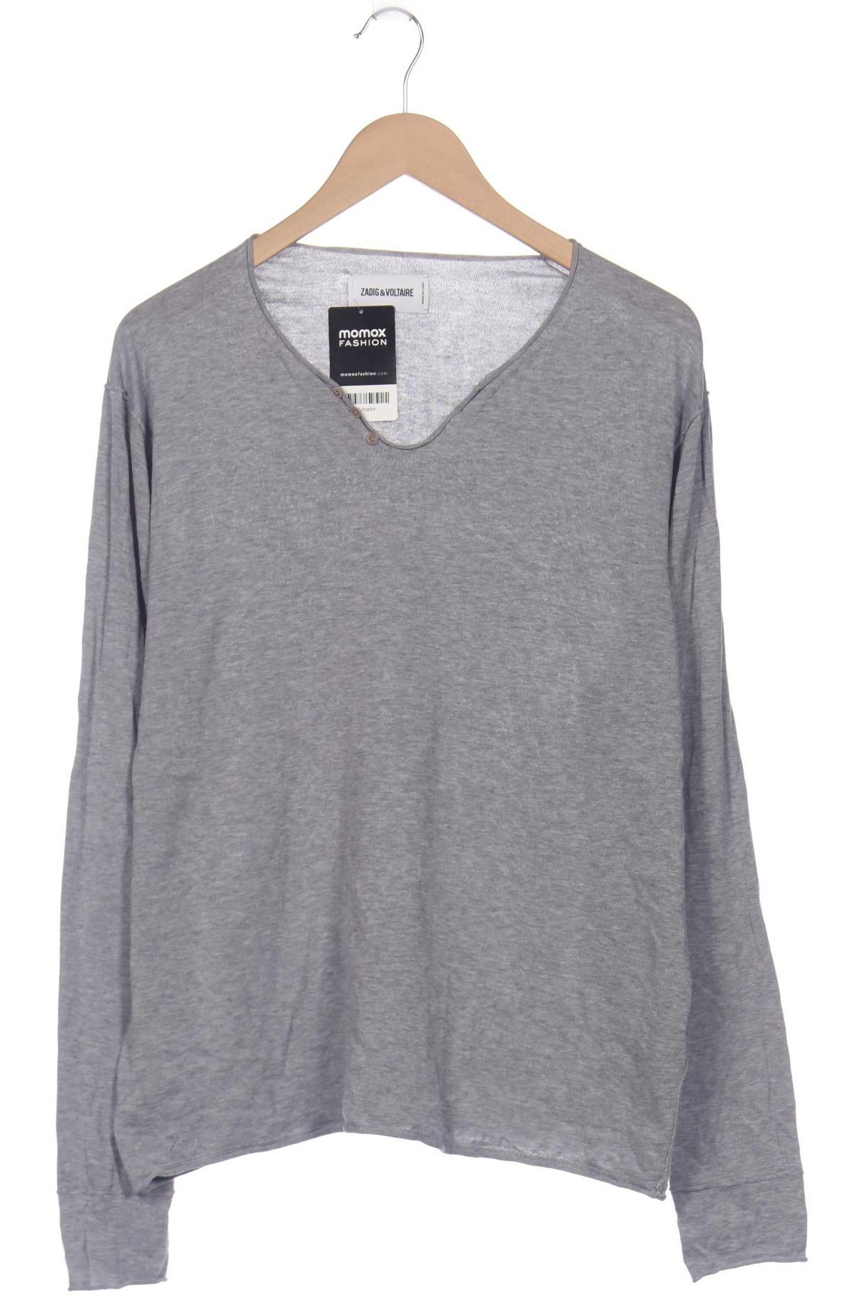 

Zadig & Voltaire Herren Langarmshirt, grau, Gr. 54