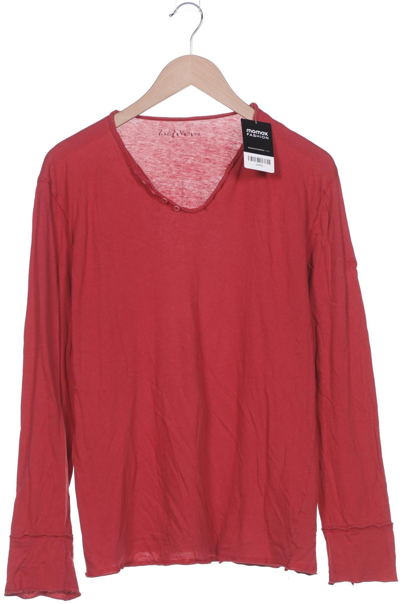 

Zadig & Voltaire Herren Langarmshirt, rot, Gr. 52
