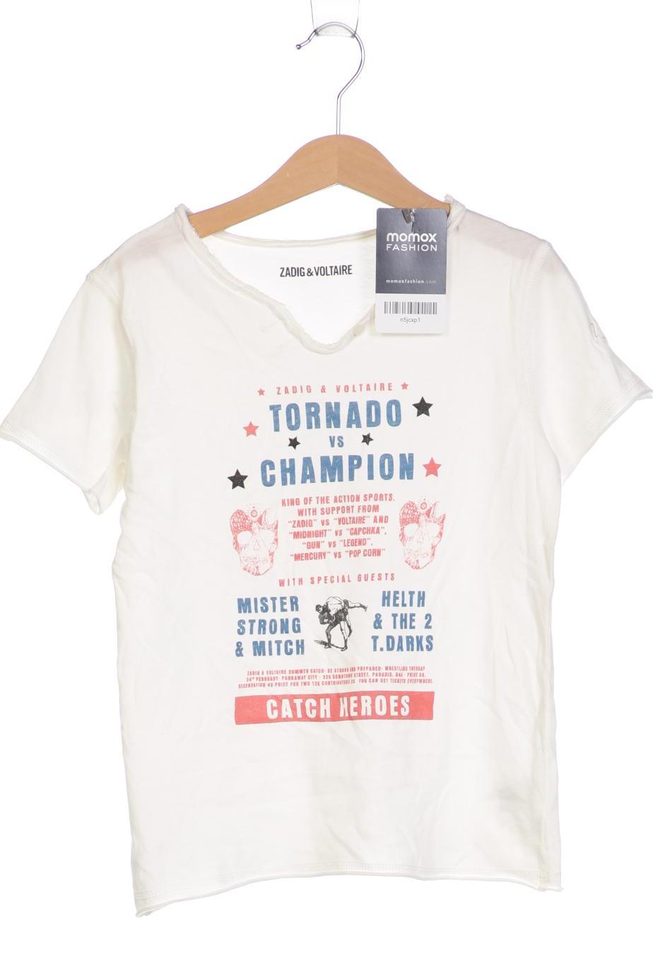 

Zadig & Voltaire Jungen T-Shirt, weiß