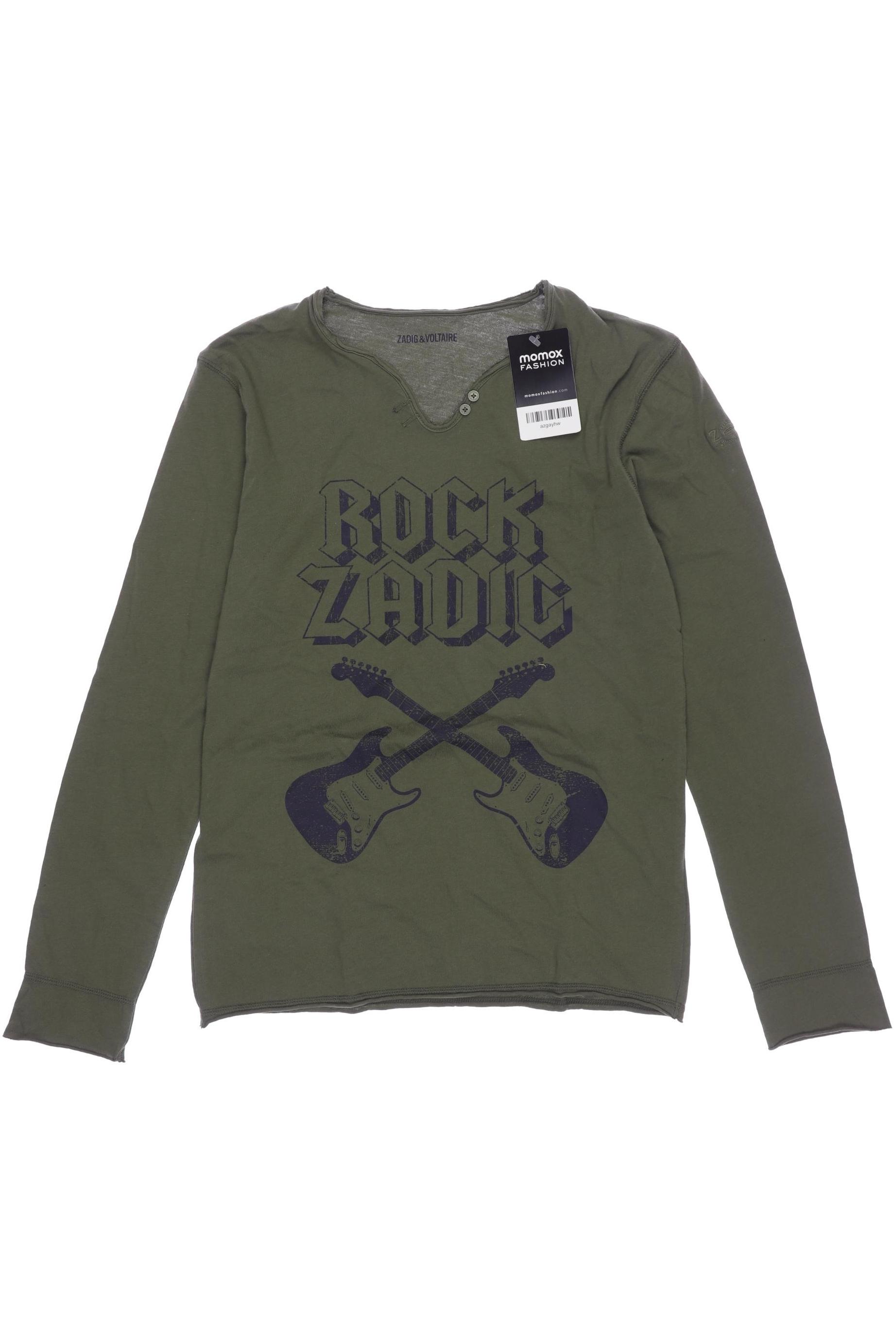 

Zadig & Voltaire Damen Langarmshirt, grün, Gr. 14