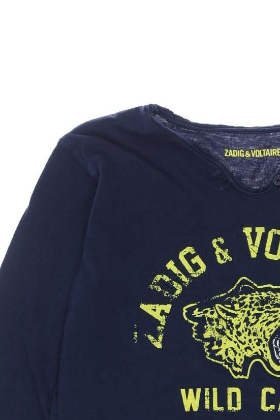 Thumbnail - Zadig &amp; Voltaire Mädchen Langarmshirt, marineblau, Gr. 10