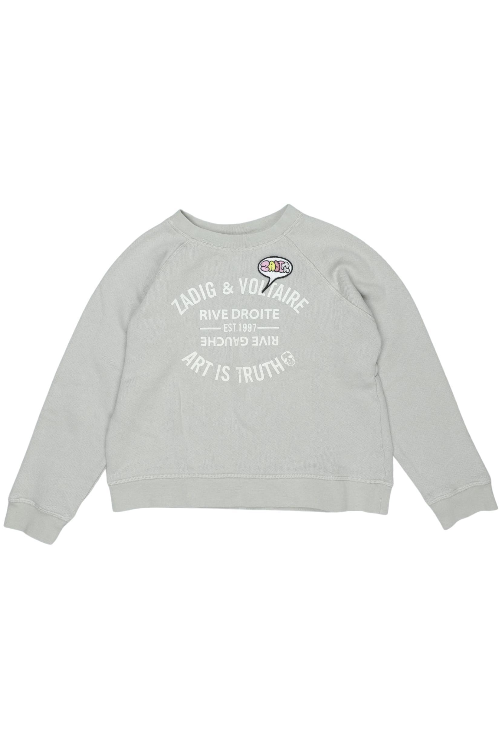 

Zadig & Voltaire Mädchen Hoodies & Sweater, grau, Gr. 134