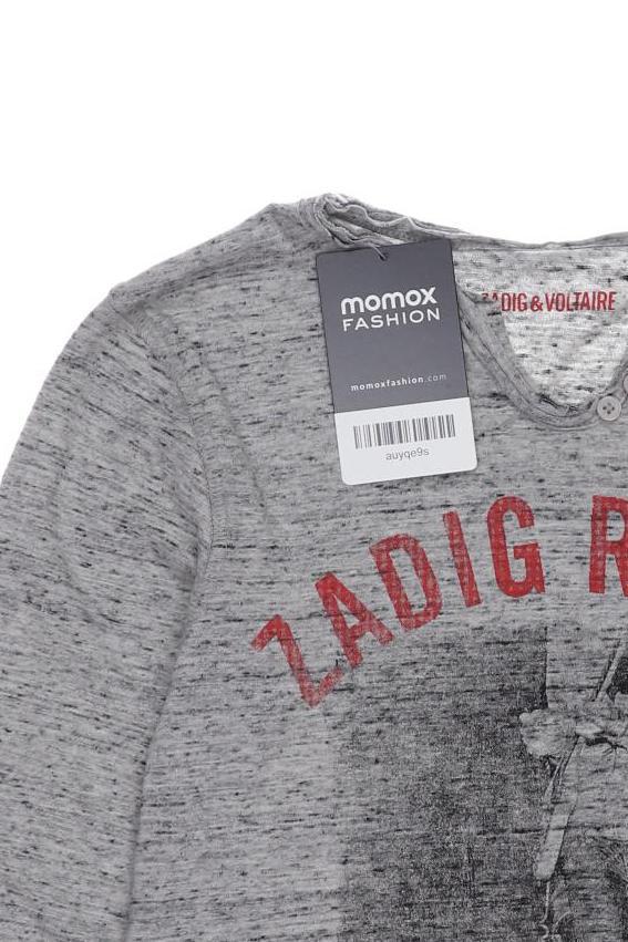 Thumbnail - Zadig &amp; Voltaire Damen Langarmshirt, grau, Gr. 8