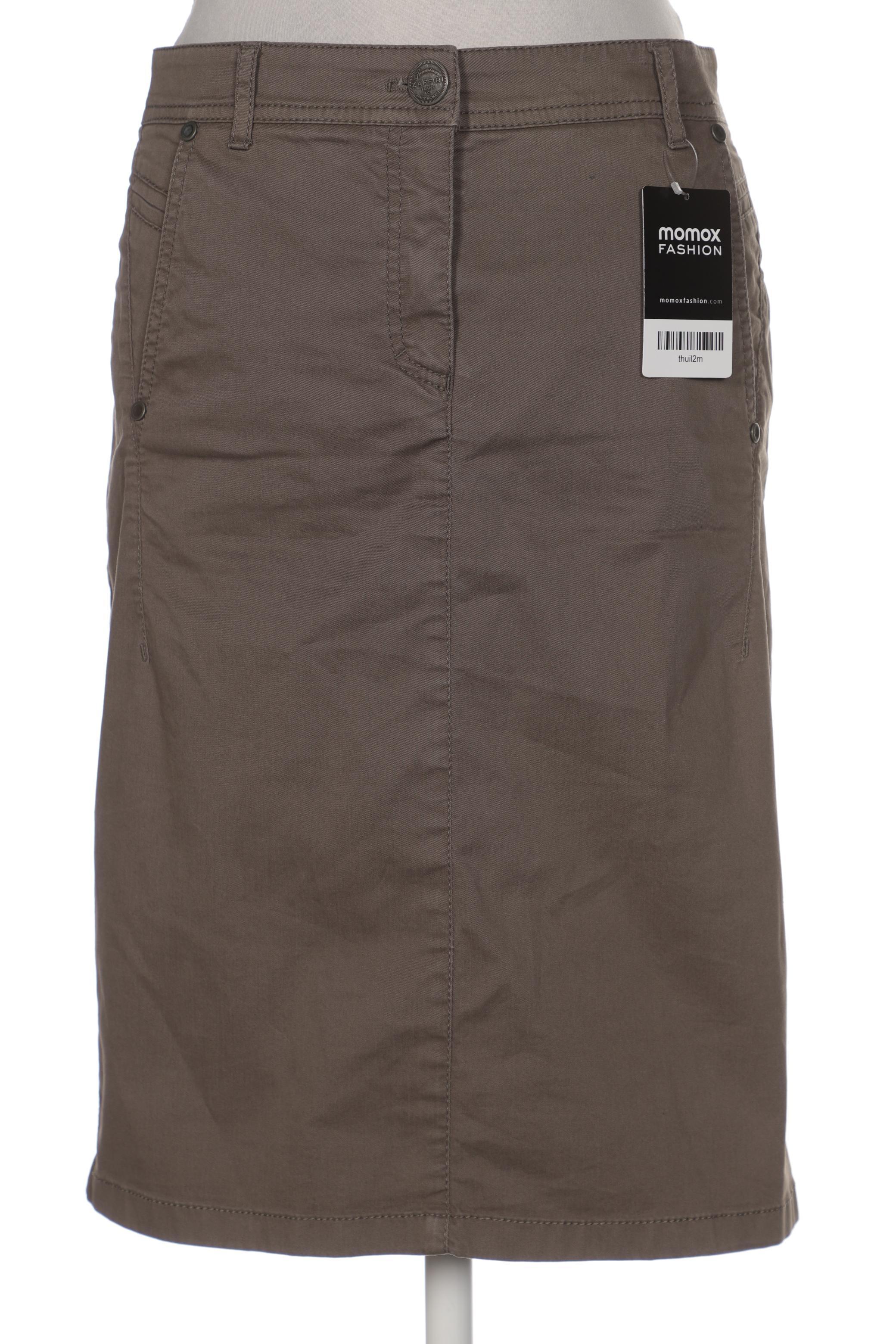 

Zaffiri Damen Rock, braun, Gr. 38