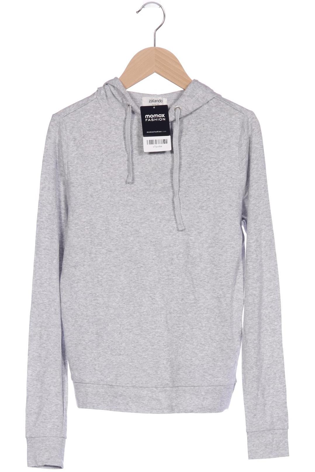 

Zalando Essentials Damen Kapuzenpullover, grau, Gr. 36