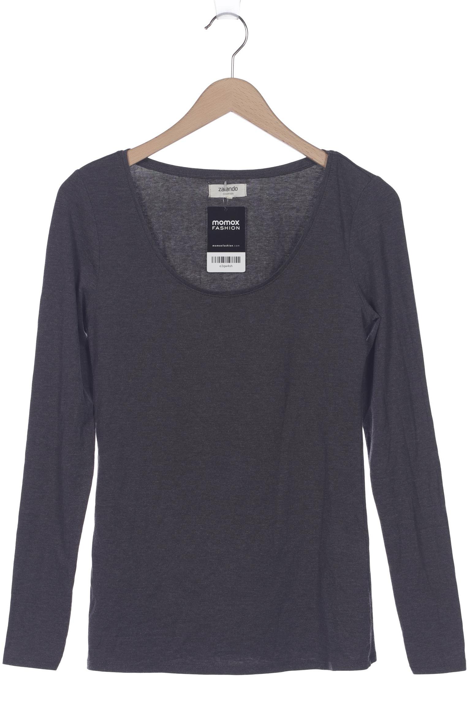 

Zalando Essentials Damen Langarmshirt, grau, Gr. 42