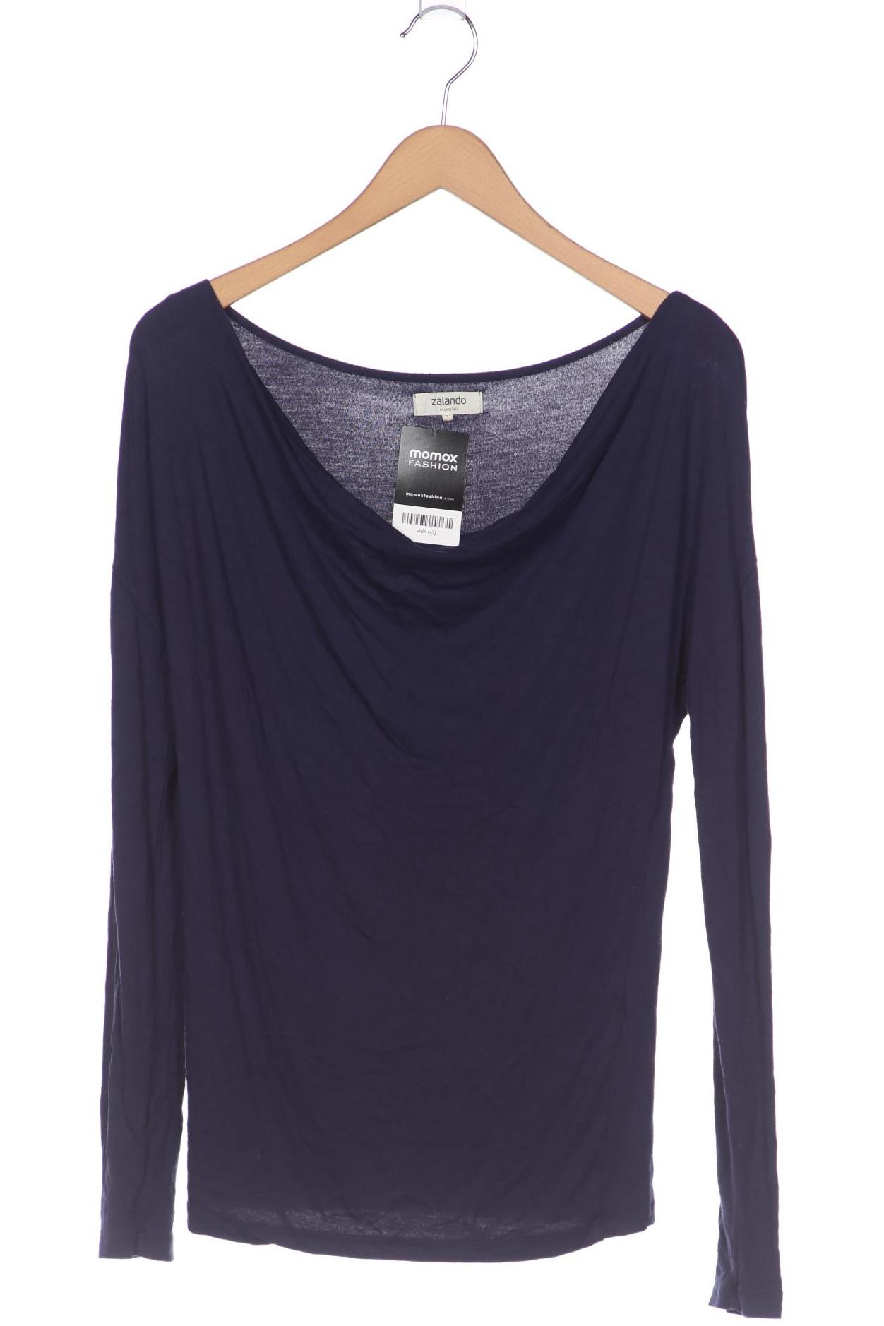 

Zalando Essentials Damen Langarmshirt, marineblau, Gr. 36