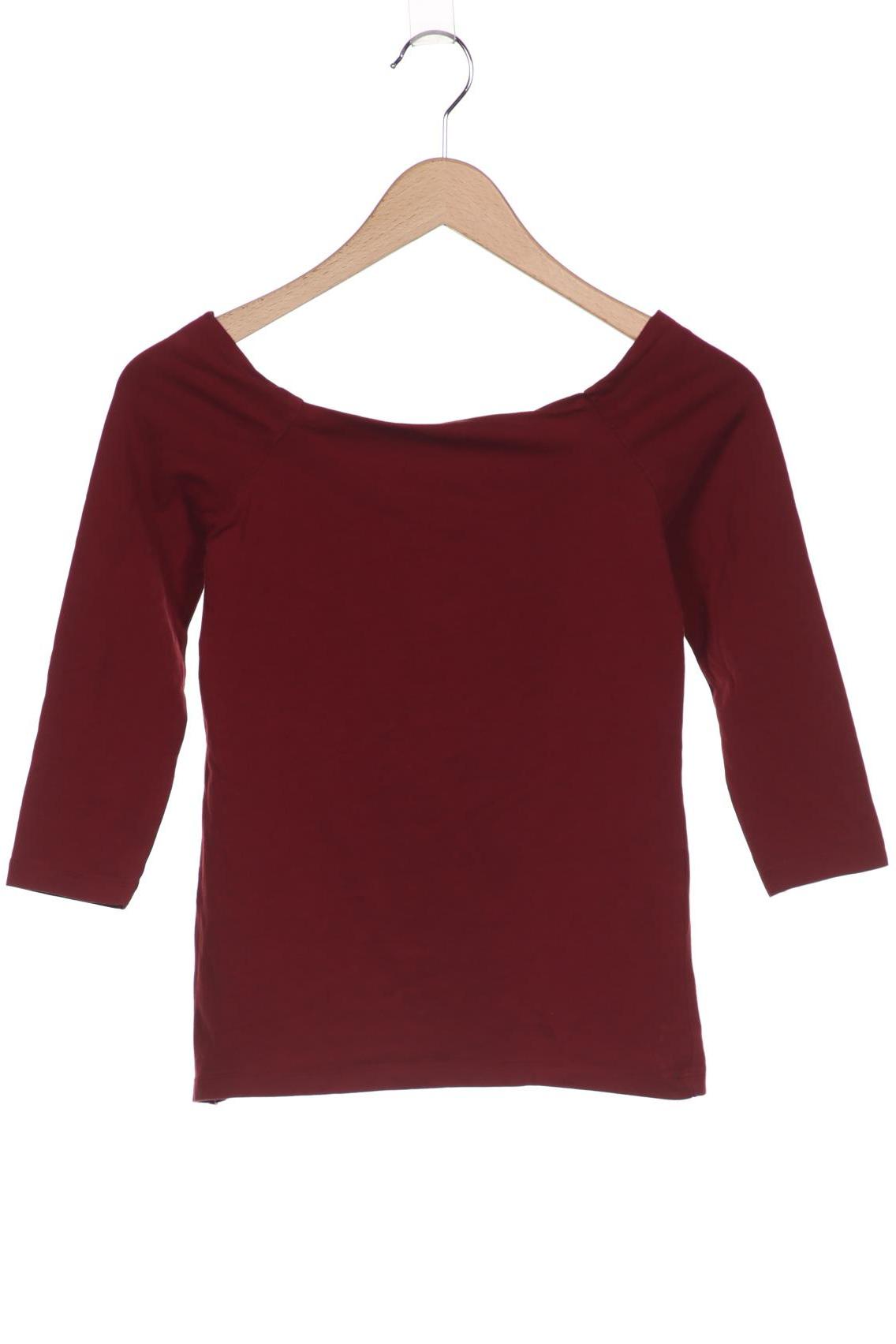 

Zalando Essentials Damen Langarmshirt, bordeaux, Gr. 38