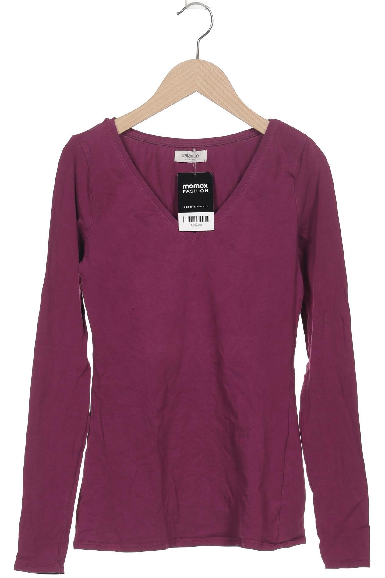 

Zalando Essentials Damen Langarmshirt, pink, Gr. 36