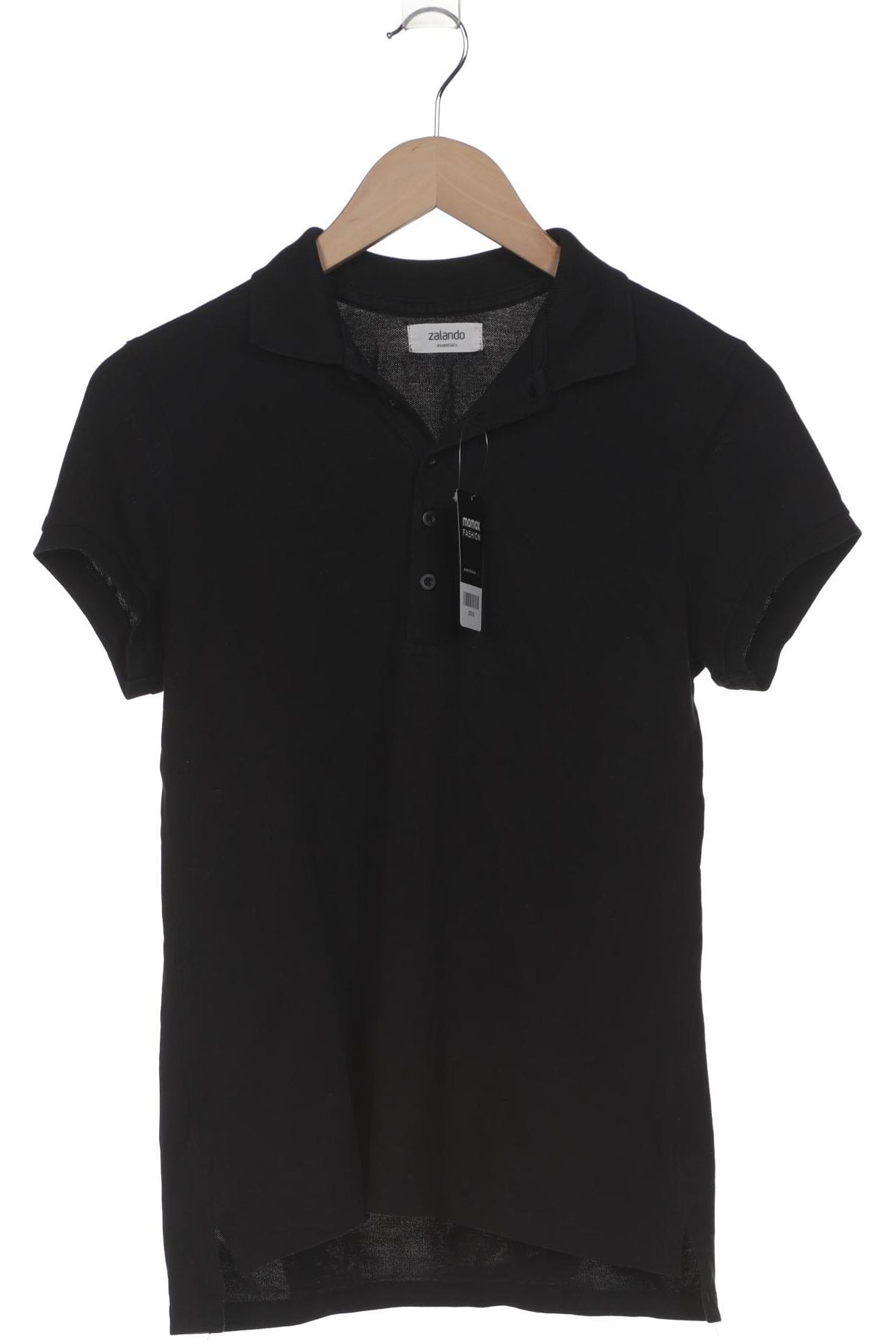 

Zalando Essentials Damen Poloshirt, schwarz, Gr. 42