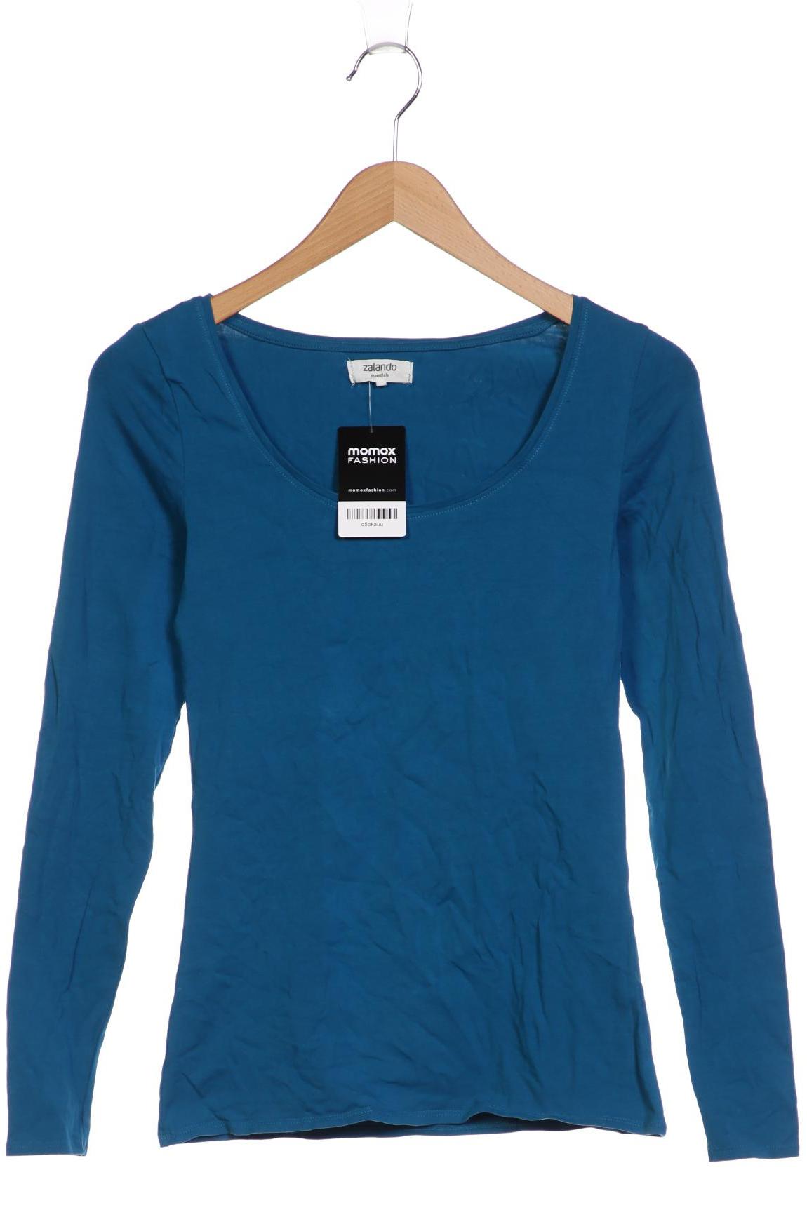 

Zalando Essentials Damen Langarmshirt, blau, Gr. 38