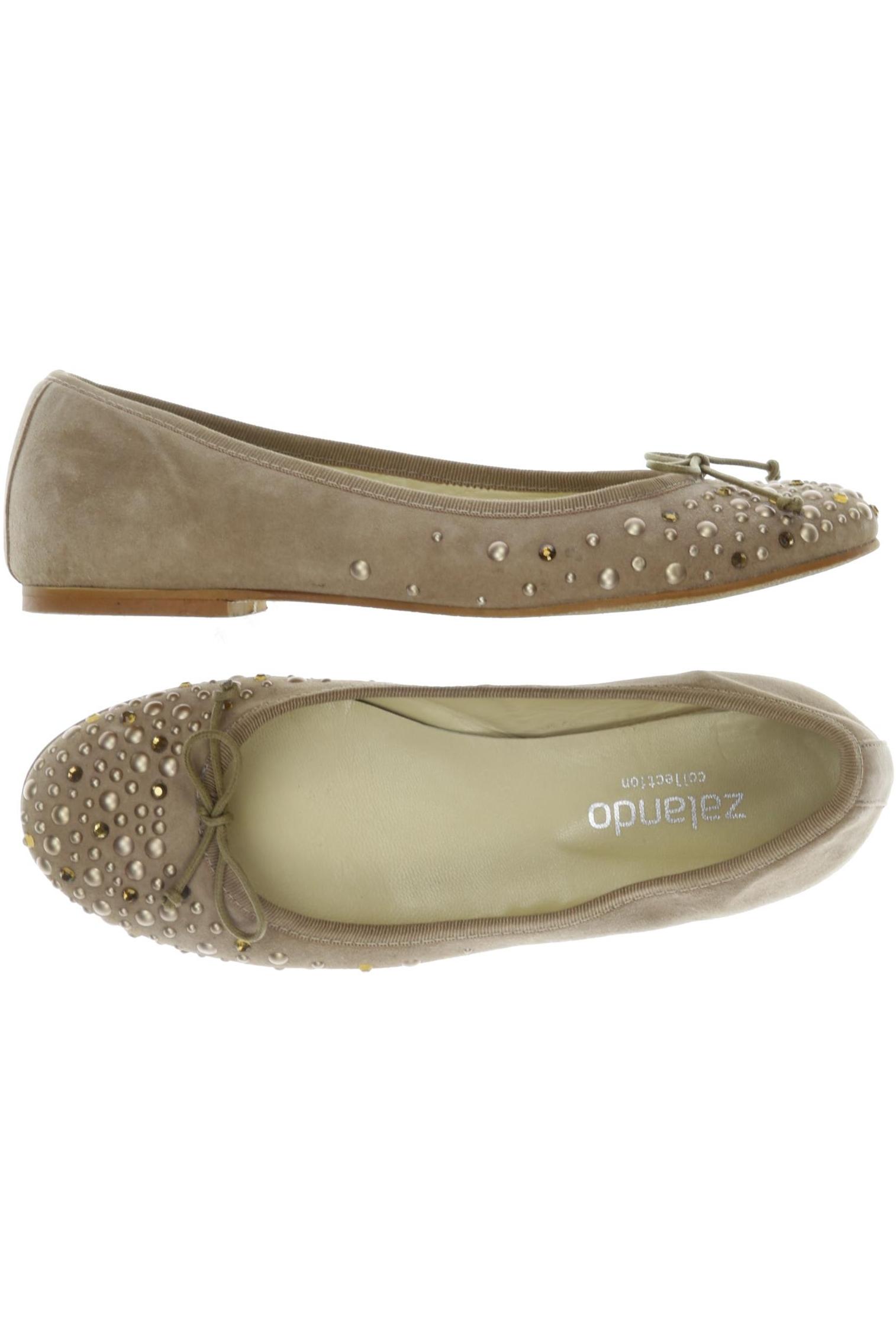 Thumbnail - Zalando Essentials Damen Ballerinas, beige, Gr. 36