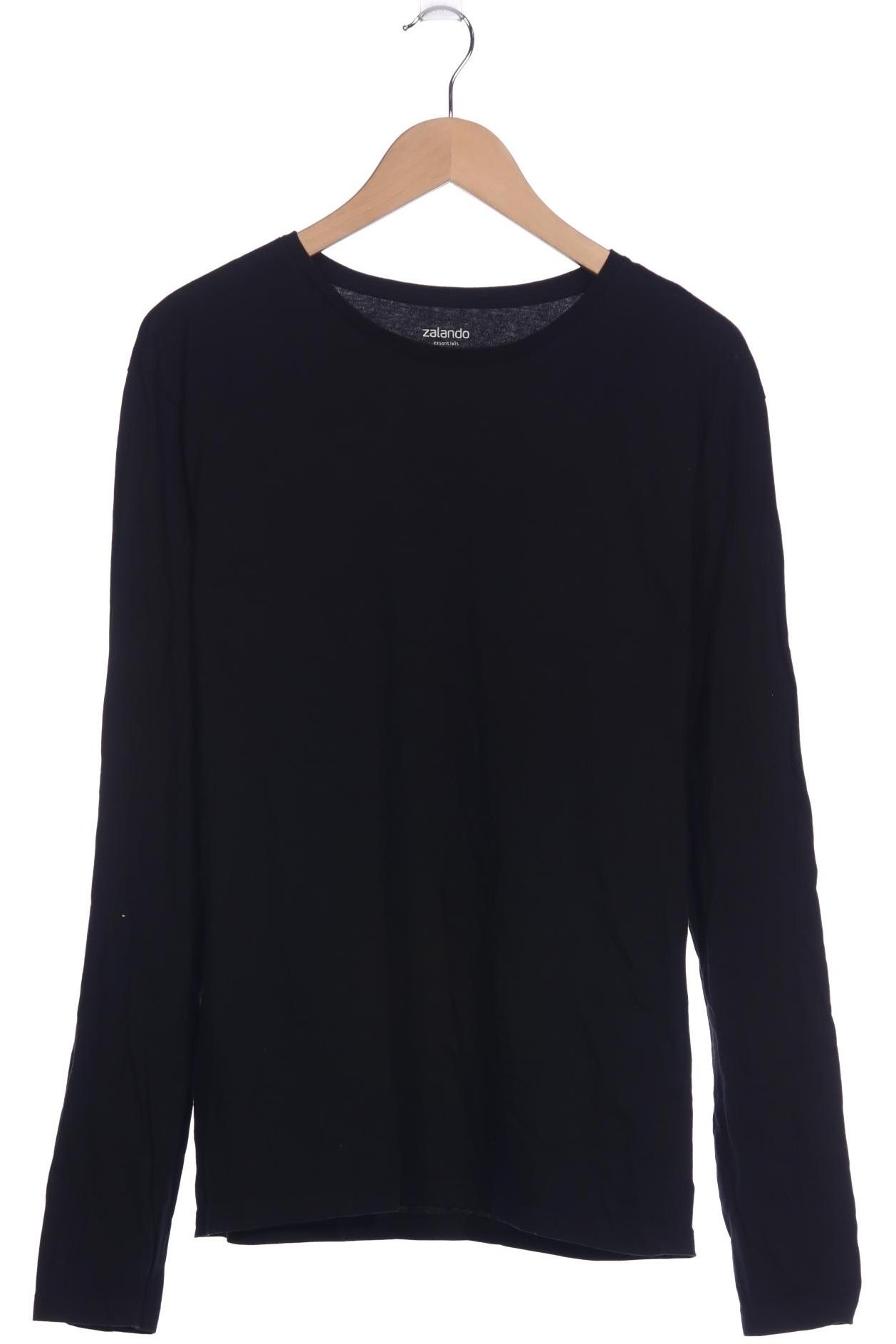 

Zalando Essentials Herren Langarmshirt, schwarz, Gr. 52