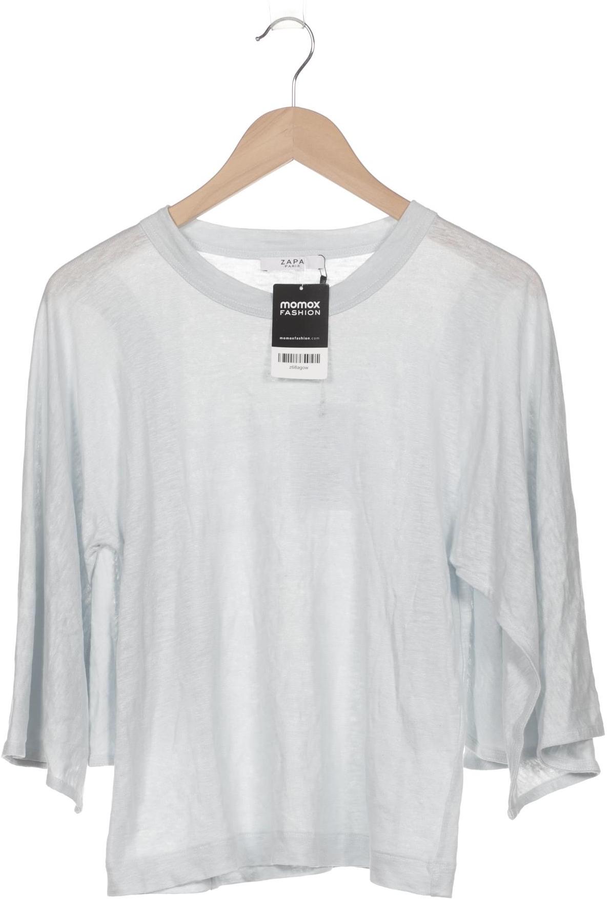 

Zapa Damen Langarmshirt, hellblau, Gr. 40