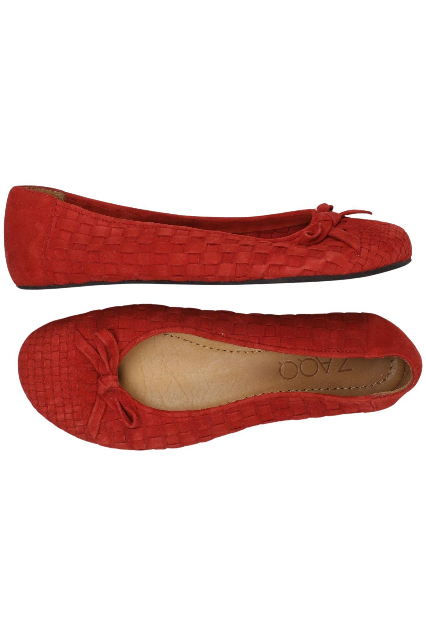 

Zaqq Damen Ballerinas, rot, Gr. 39