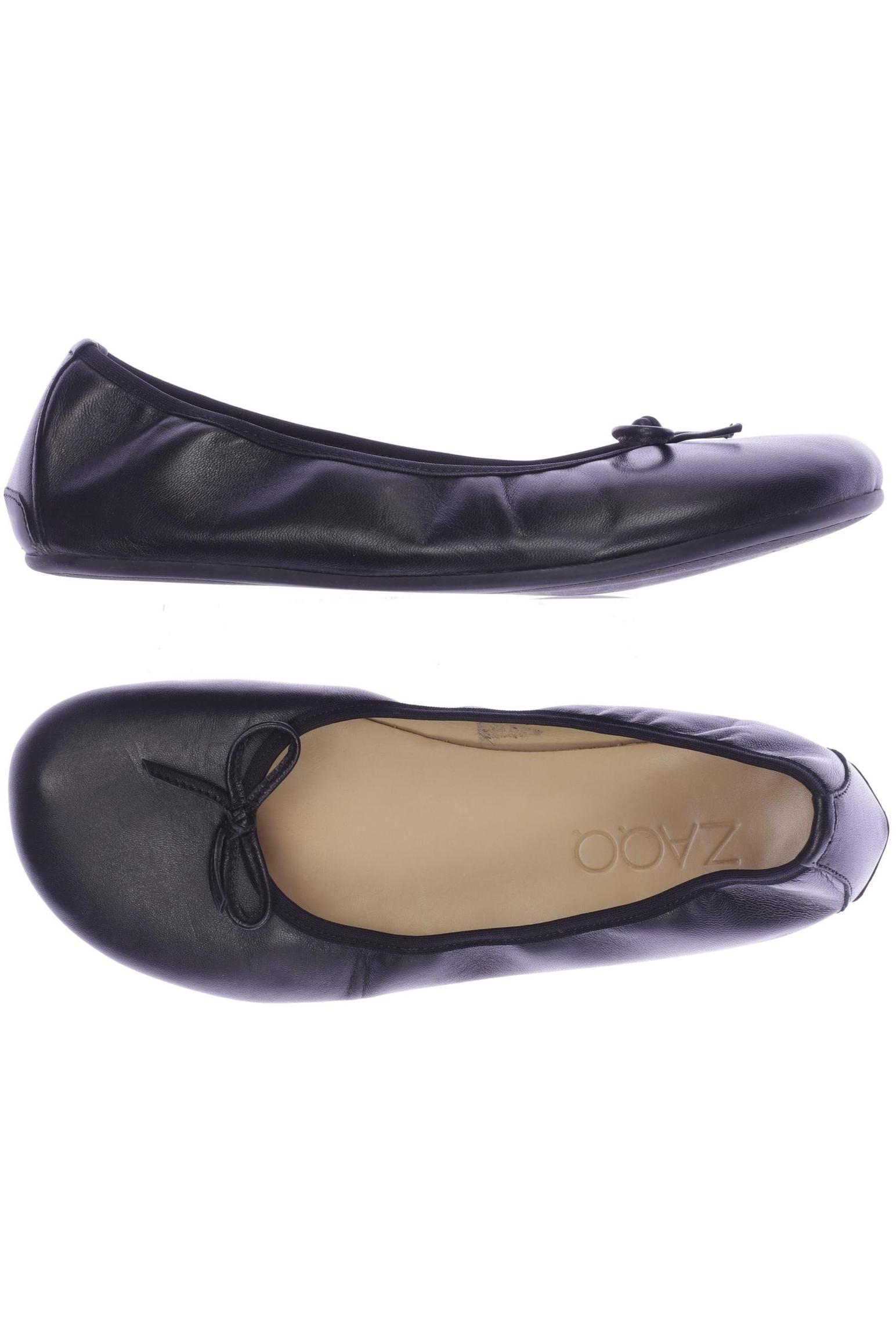 

Zaqq Damen Ballerinas, schwarz, Gr. 39