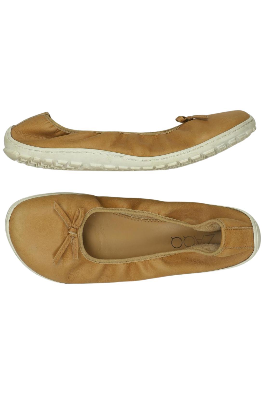 

Zaqq Damen Ballerinas, braun, Gr. 43