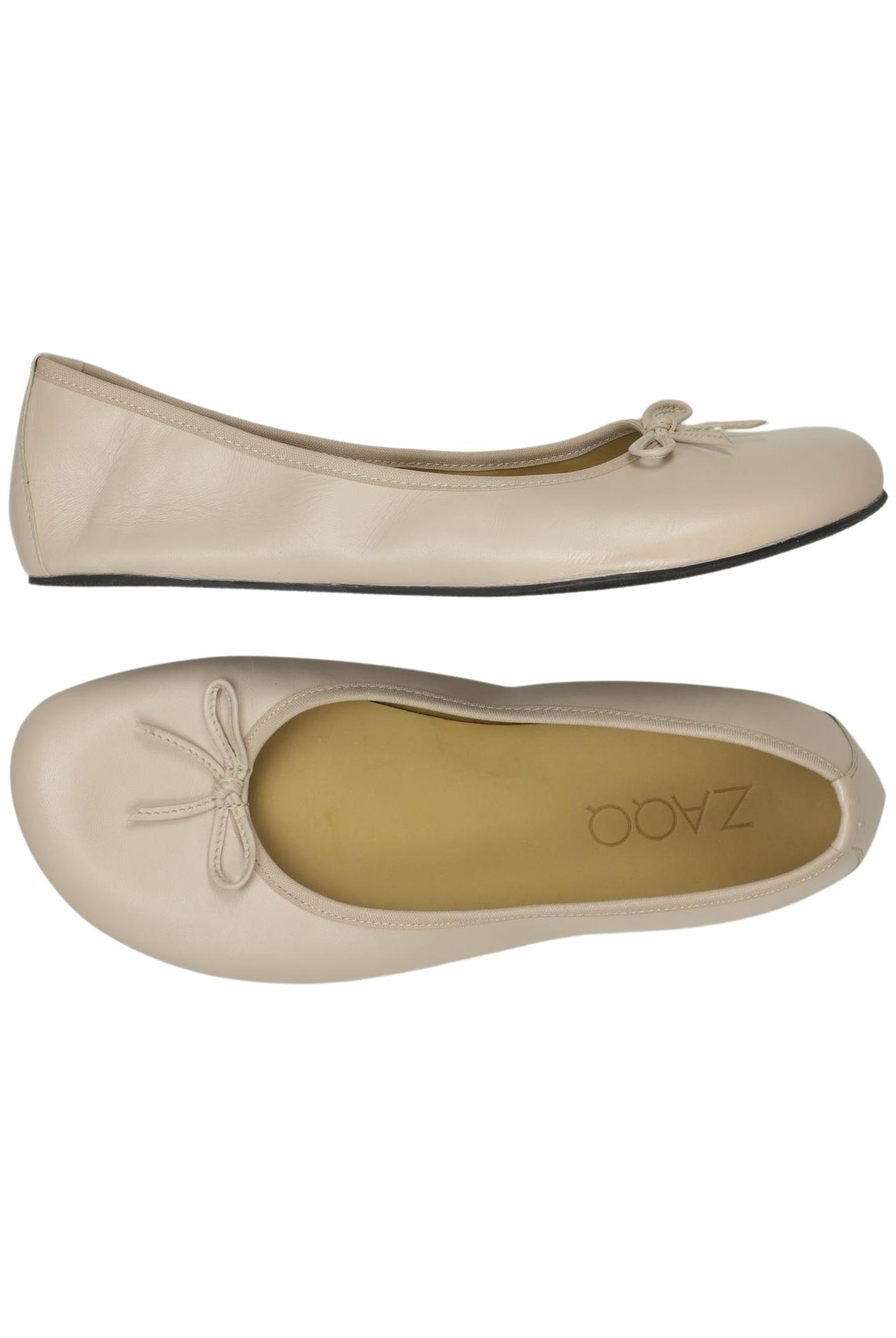 

Zaqq Damen Ballerinas, beige, Gr. 39