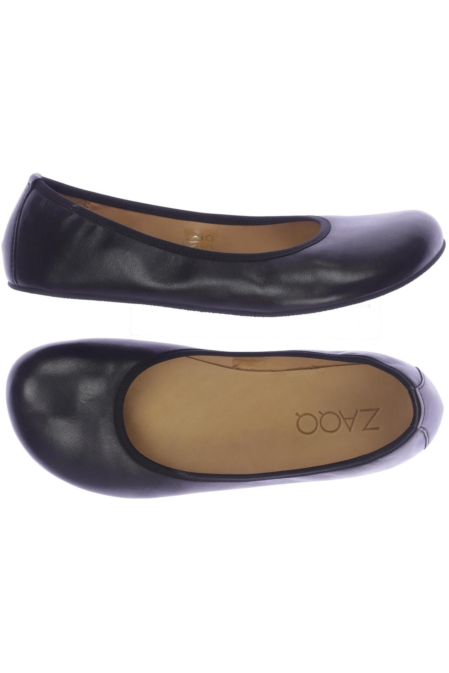 

Zaqq Damen Ballerinas, schwarz, Gr. 39
