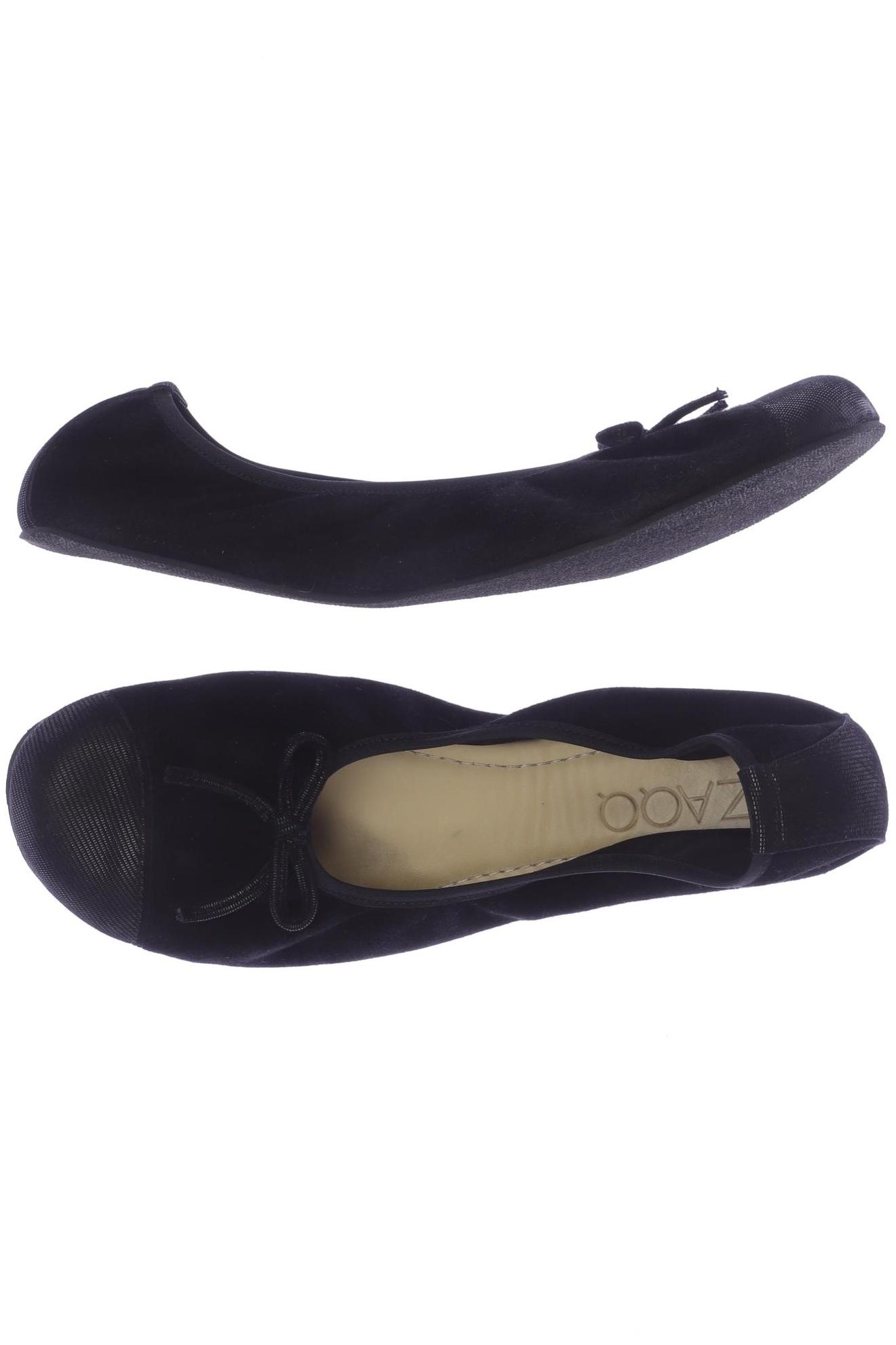 

Zaqq Damen Ballerinas, schwarz, Gr. 42