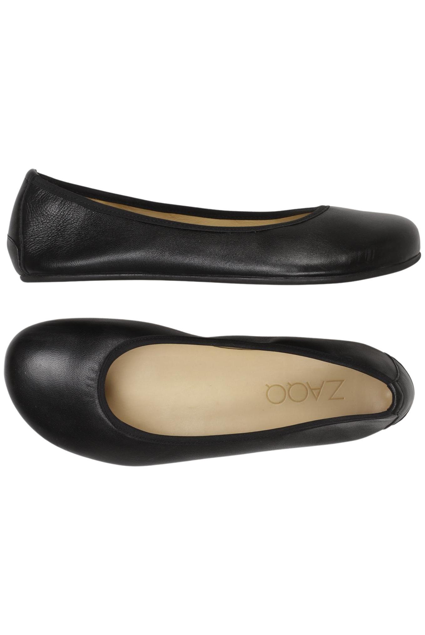 

Zaqq Damen Ballerinas, schwarz, Gr. 38