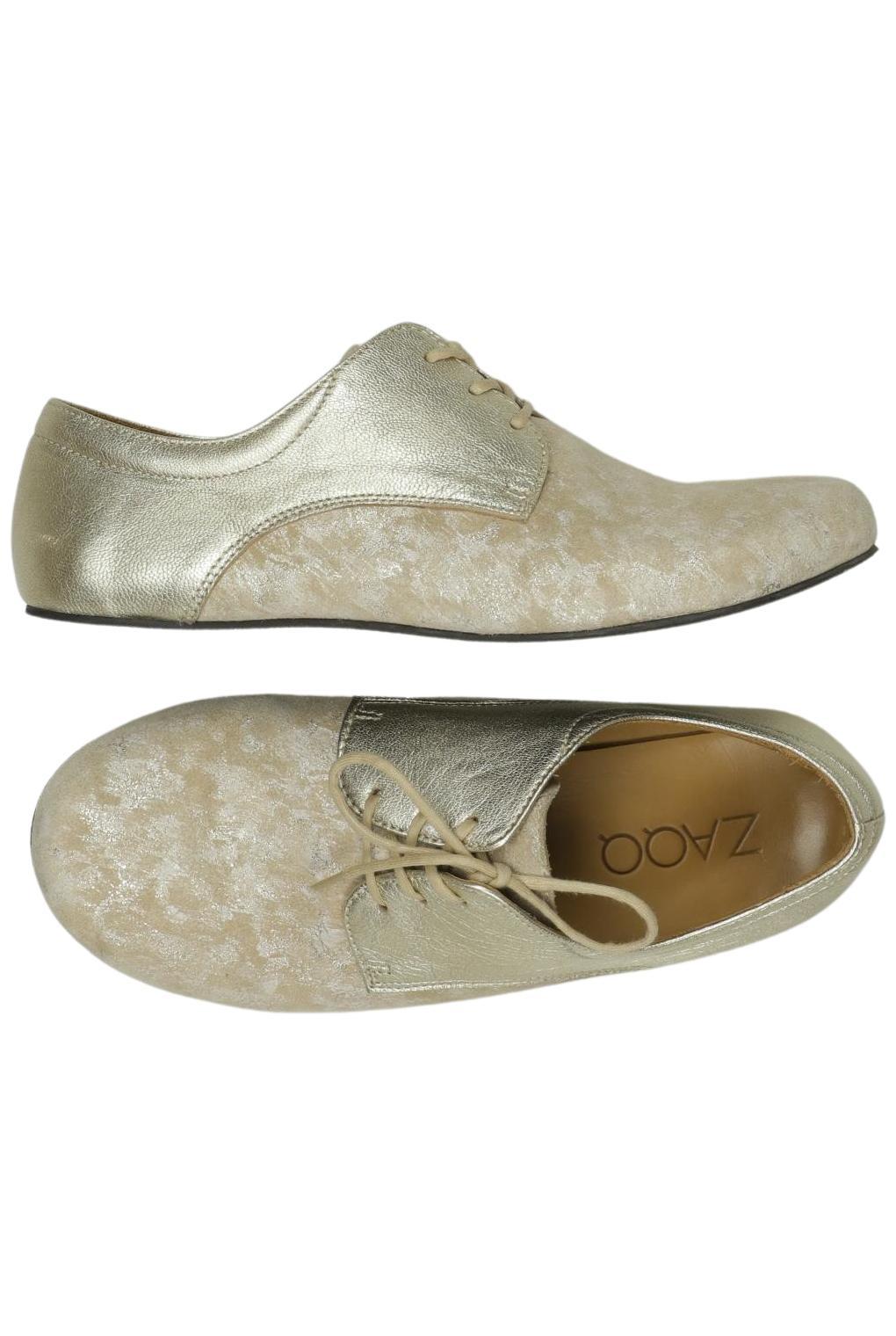 

Zaqq Damen Halbschuh, gold, Gr. 38