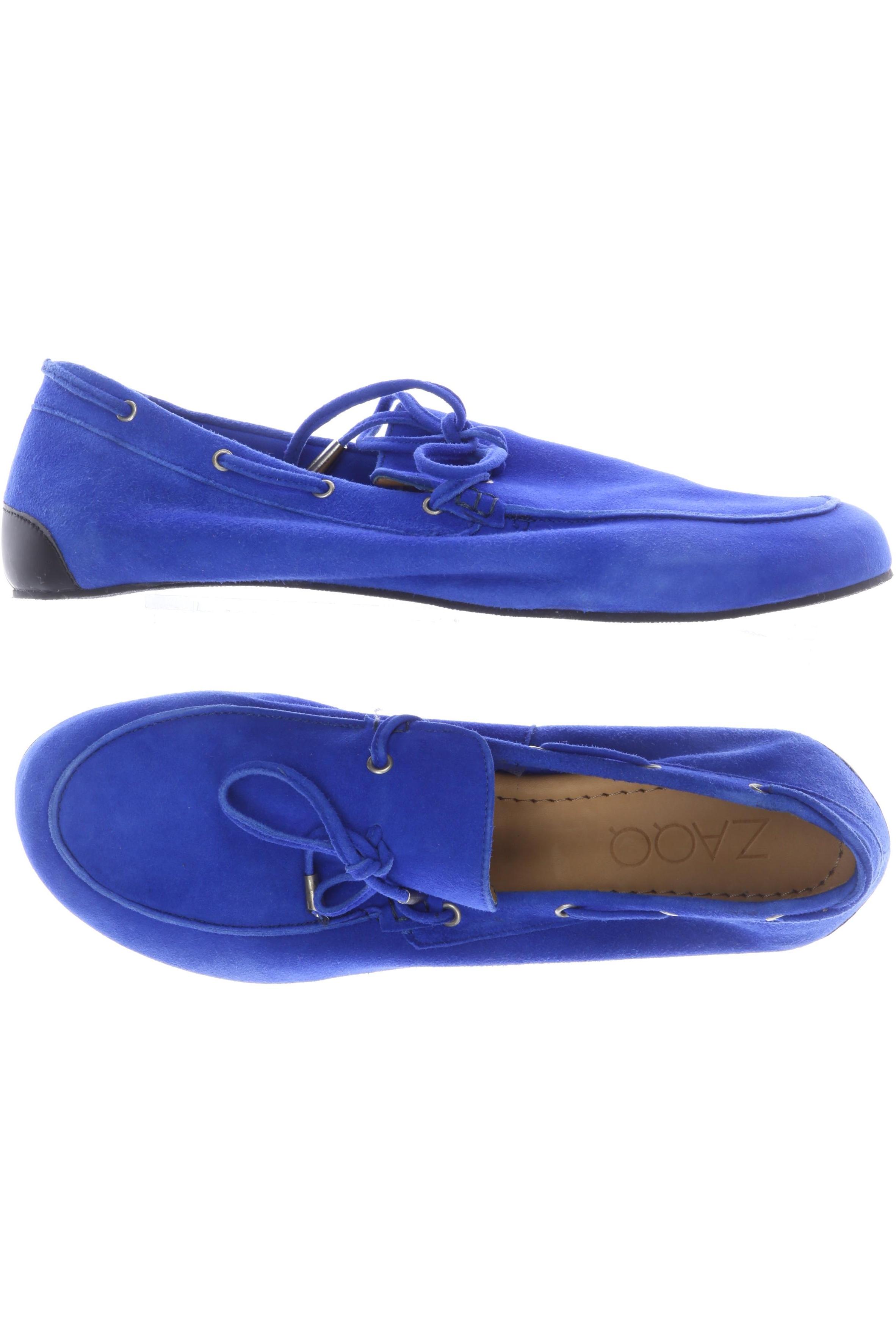 

Zaqq Damen Halbschuh, blau, Gr. 40