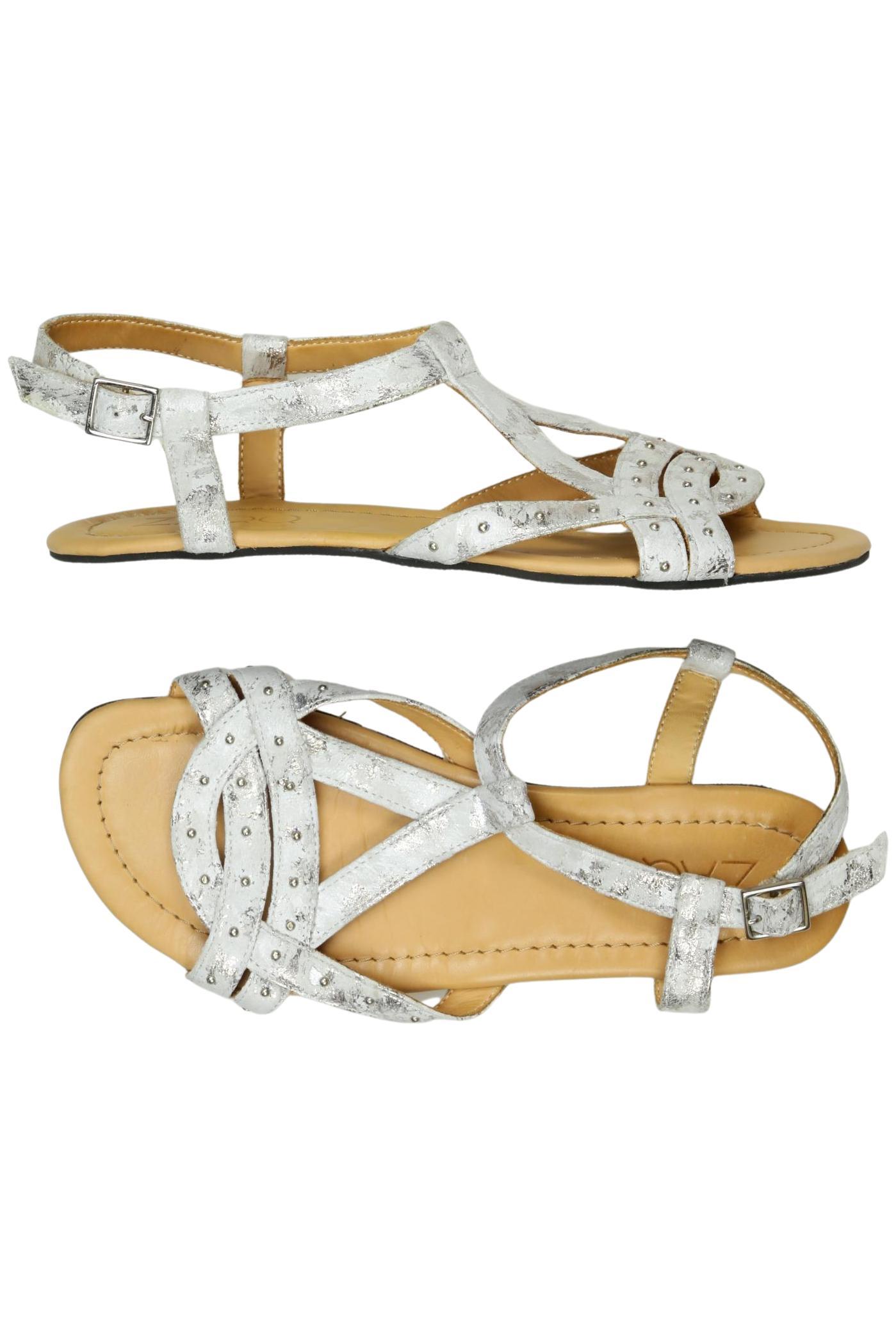 

Zaqq Damen Sandale, silber, Gr. 39