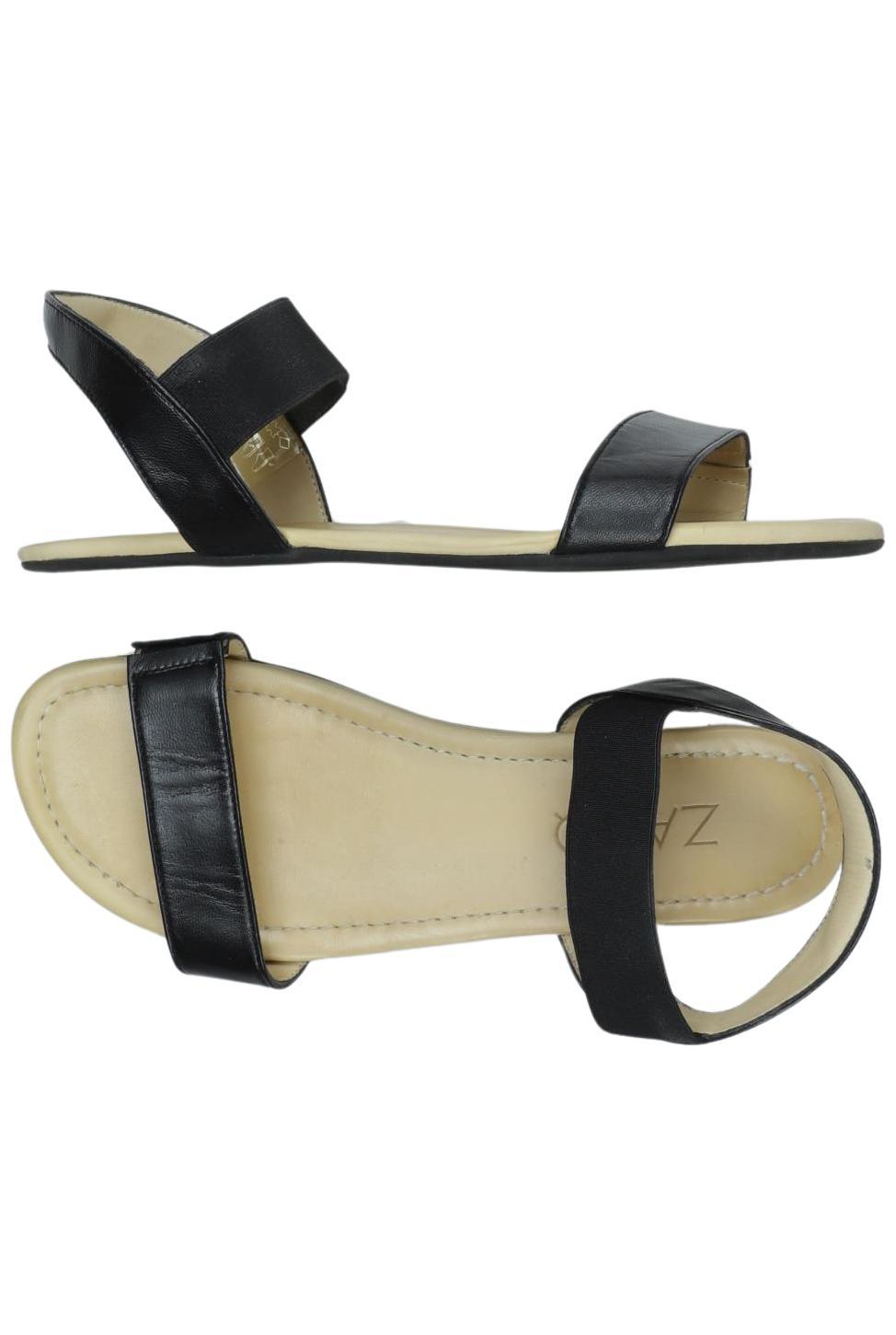 

Zaqq Damen Sandale, schwarz, Gr. 40