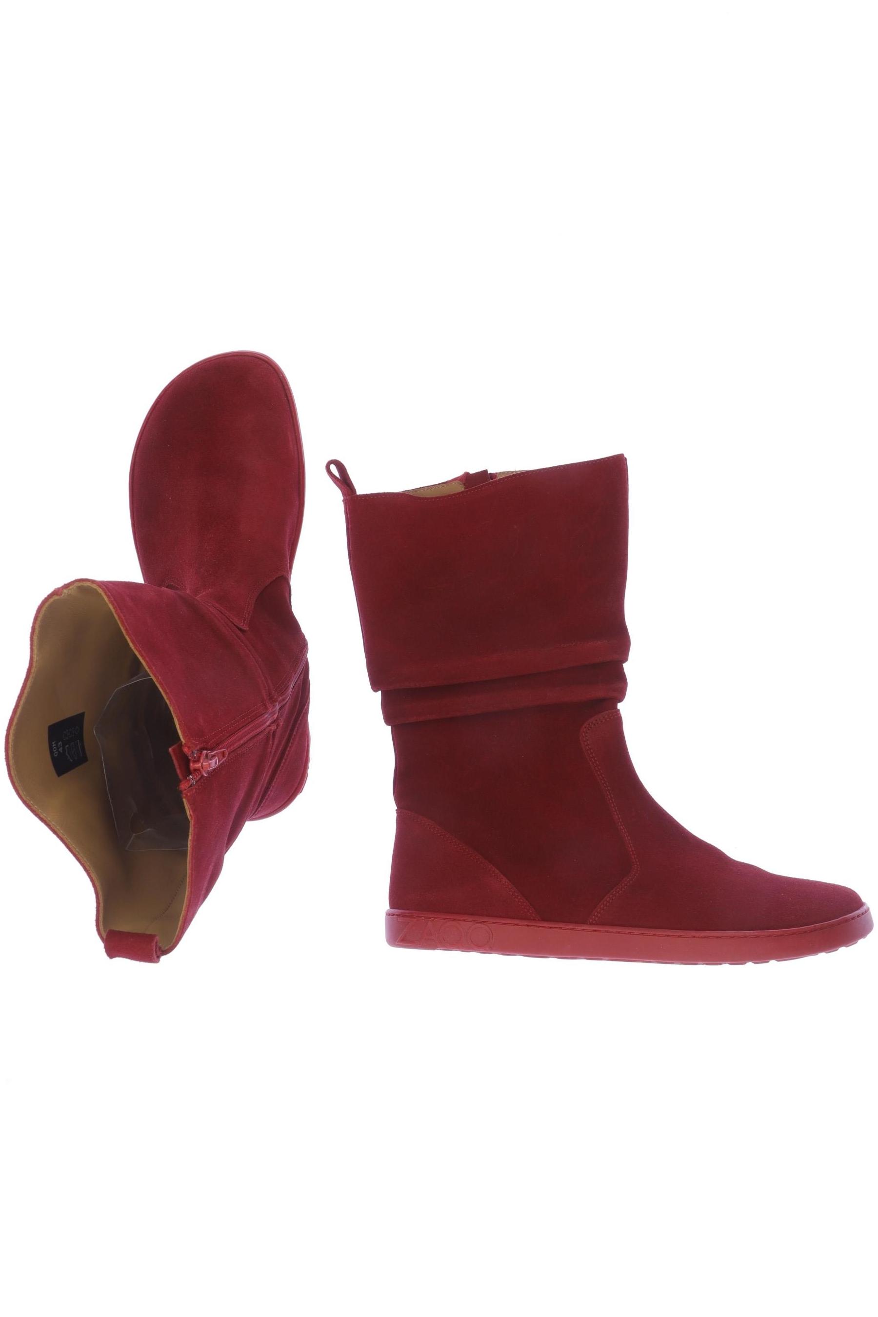 

Zaqq Damen Stiefel, rot, Gr. 43