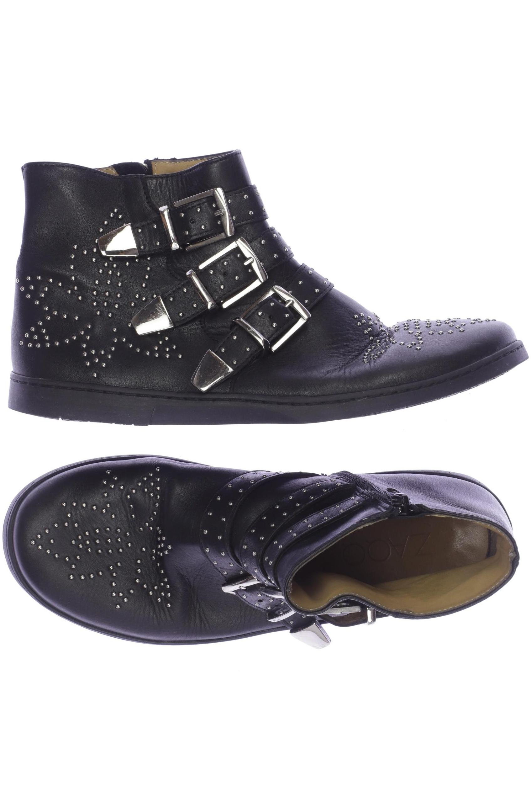 

Zaqq Damen Stiefelette, schwarz, Gr. 39