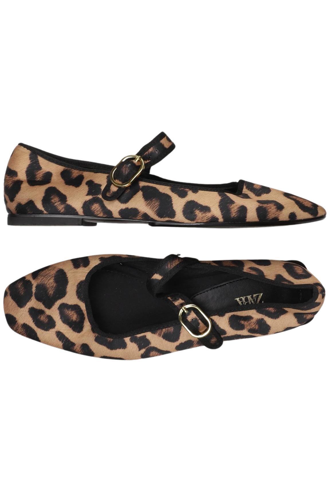 

Zara Damen Ballerinas, braun, Gr. 36