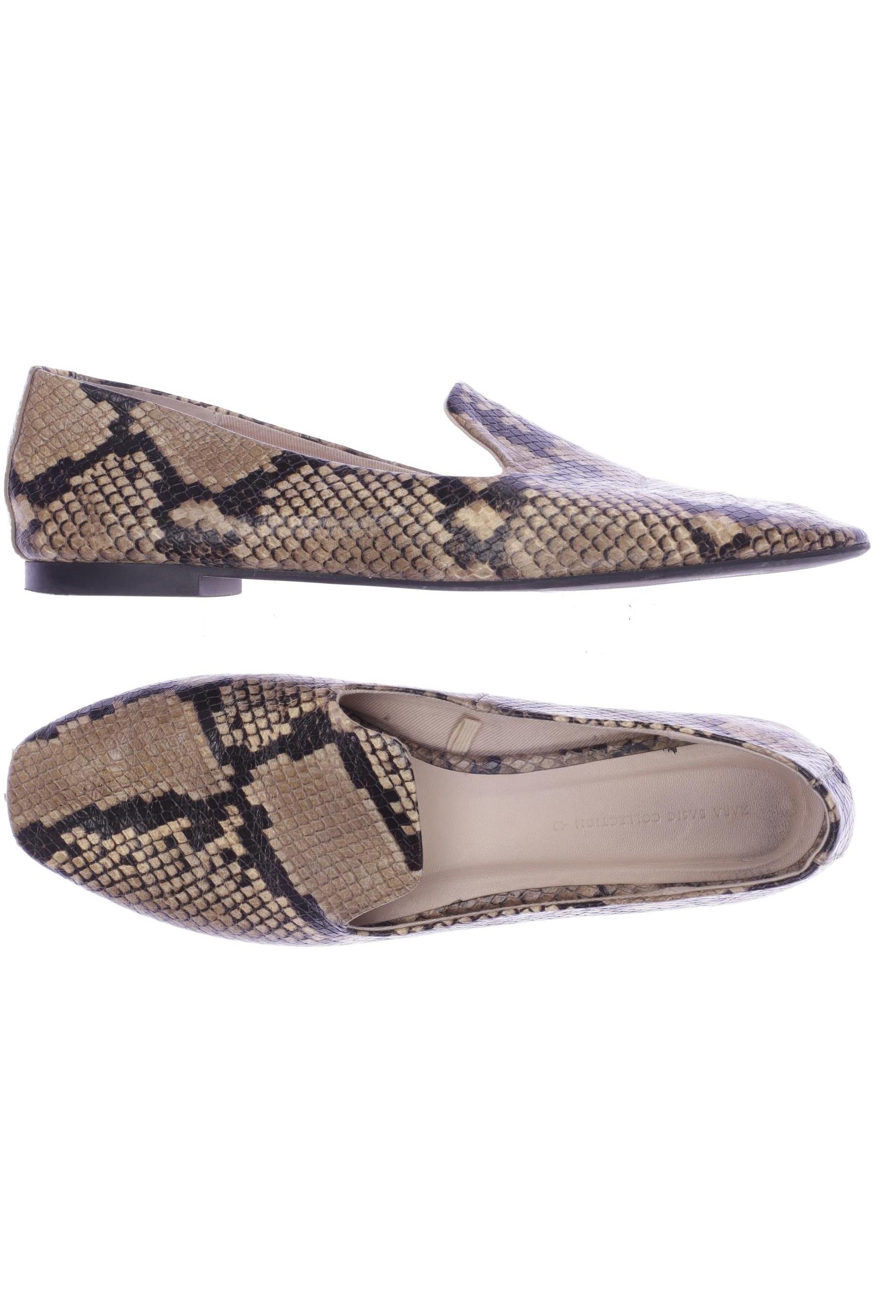 

Zara Damen Ballerinas, beige, Gr. 40