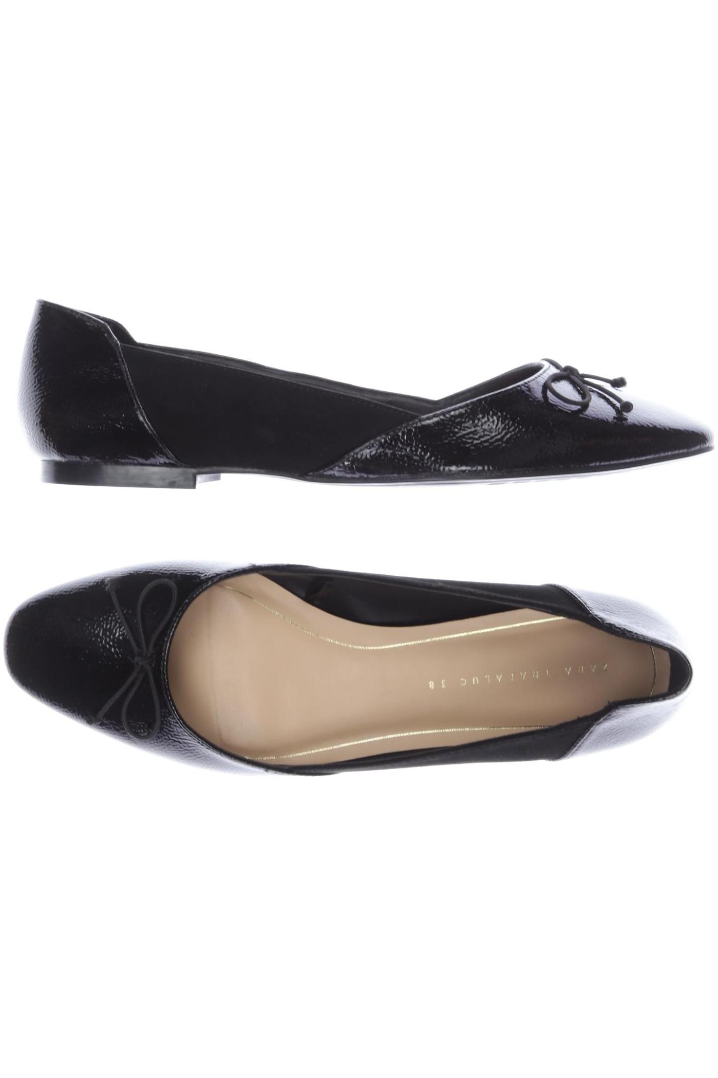 

Zara Damen Ballerinas, schwarz, Gr. 38