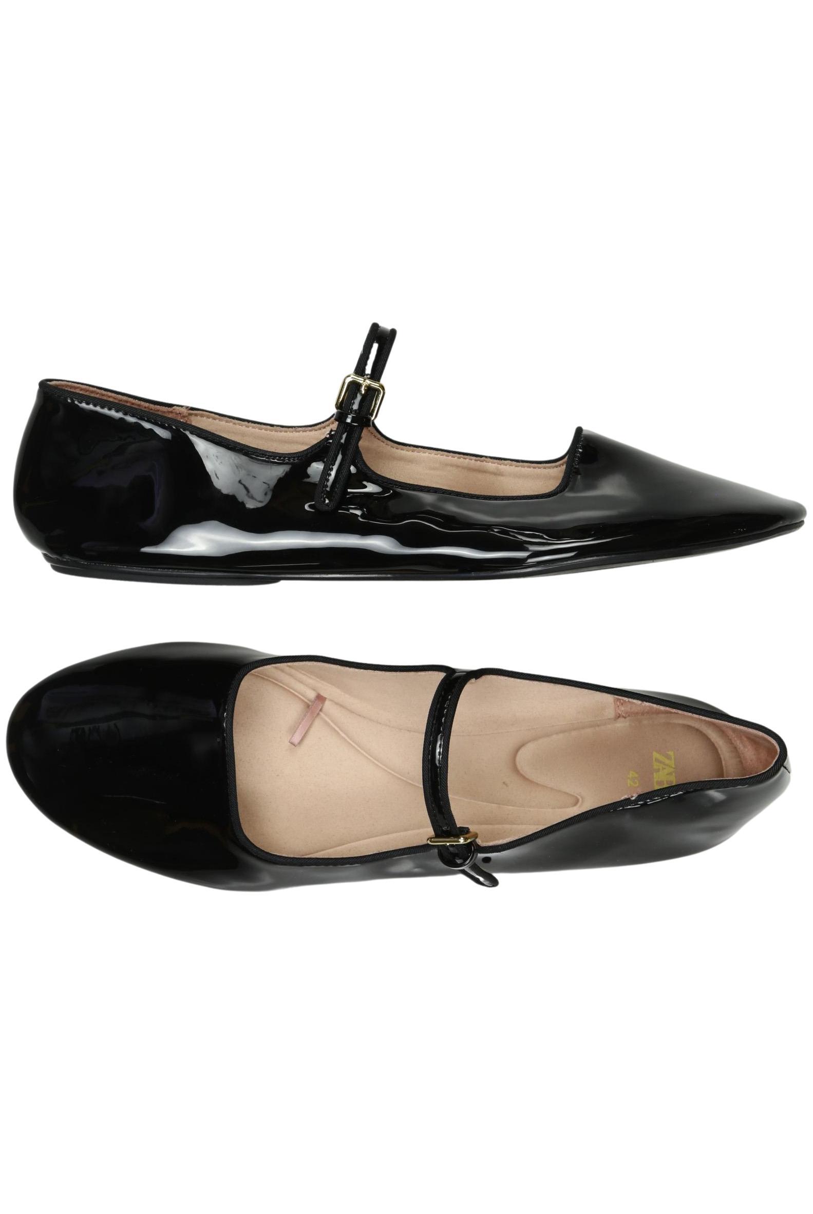 

Zara Damen Ballerinas, schwarz, Gr. 46