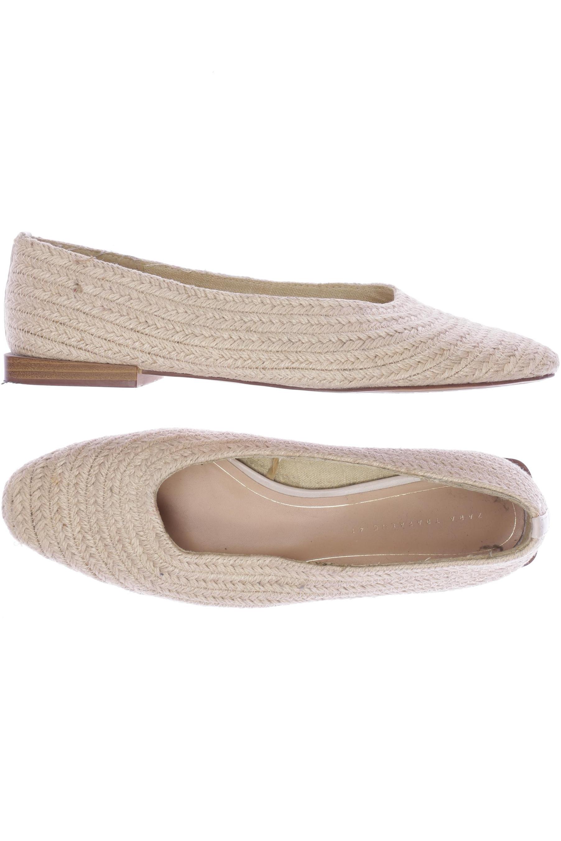 

Zara Damen Ballerinas, beige, Gr. 41