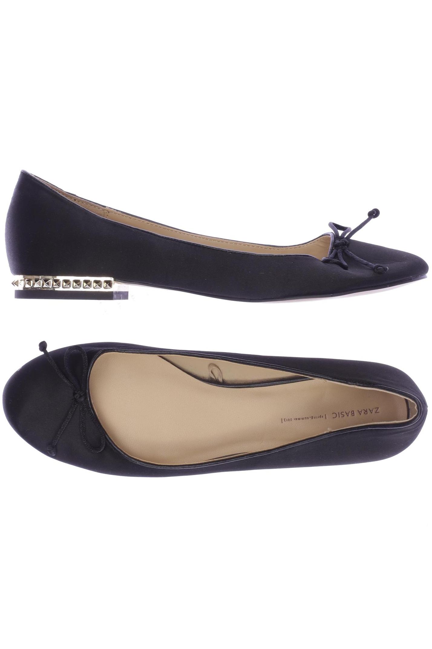 

Zara Damen Ballerinas, schwarz, Gr. 38