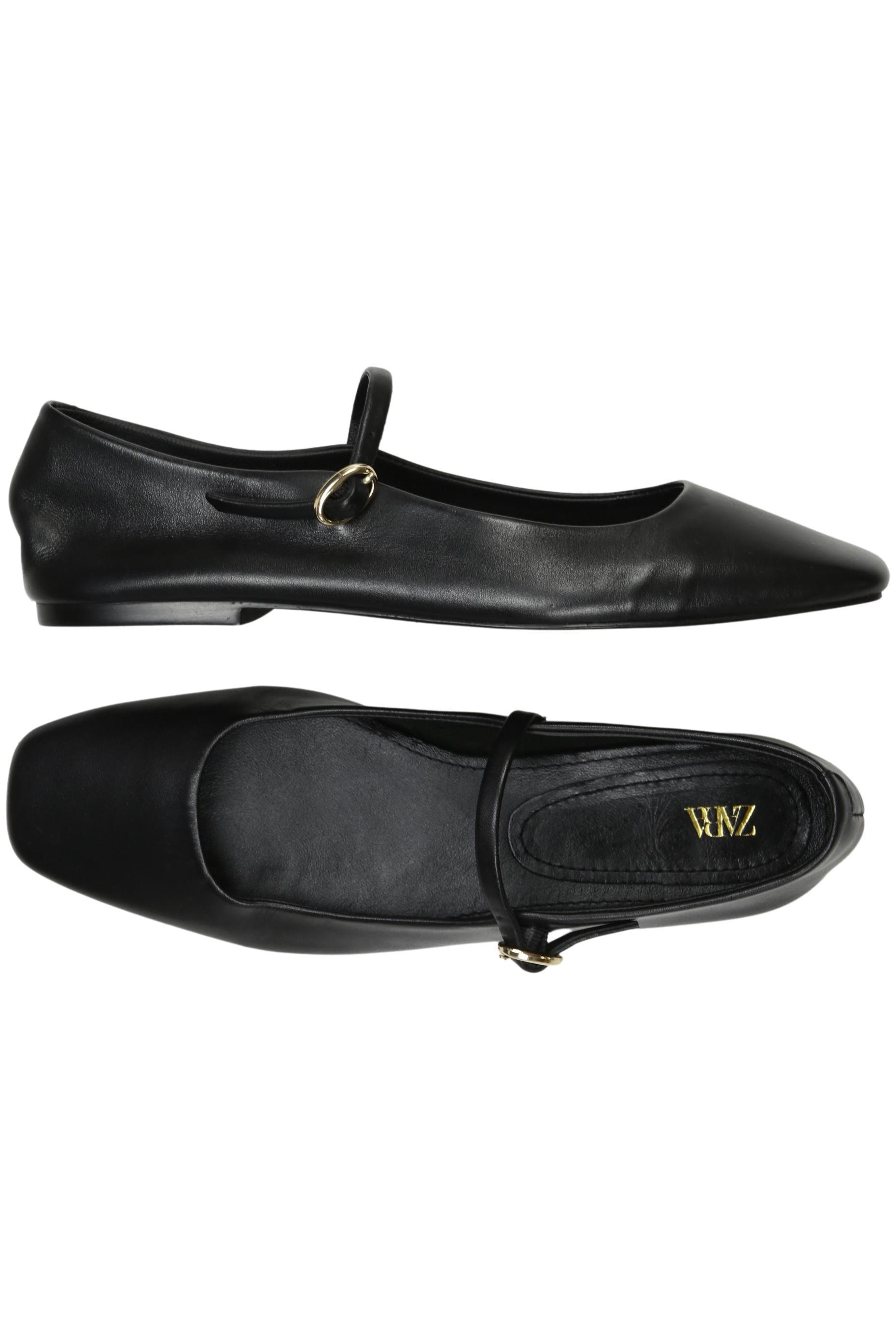 

Zara Damen Ballerinas, schwarz, Gr. 38