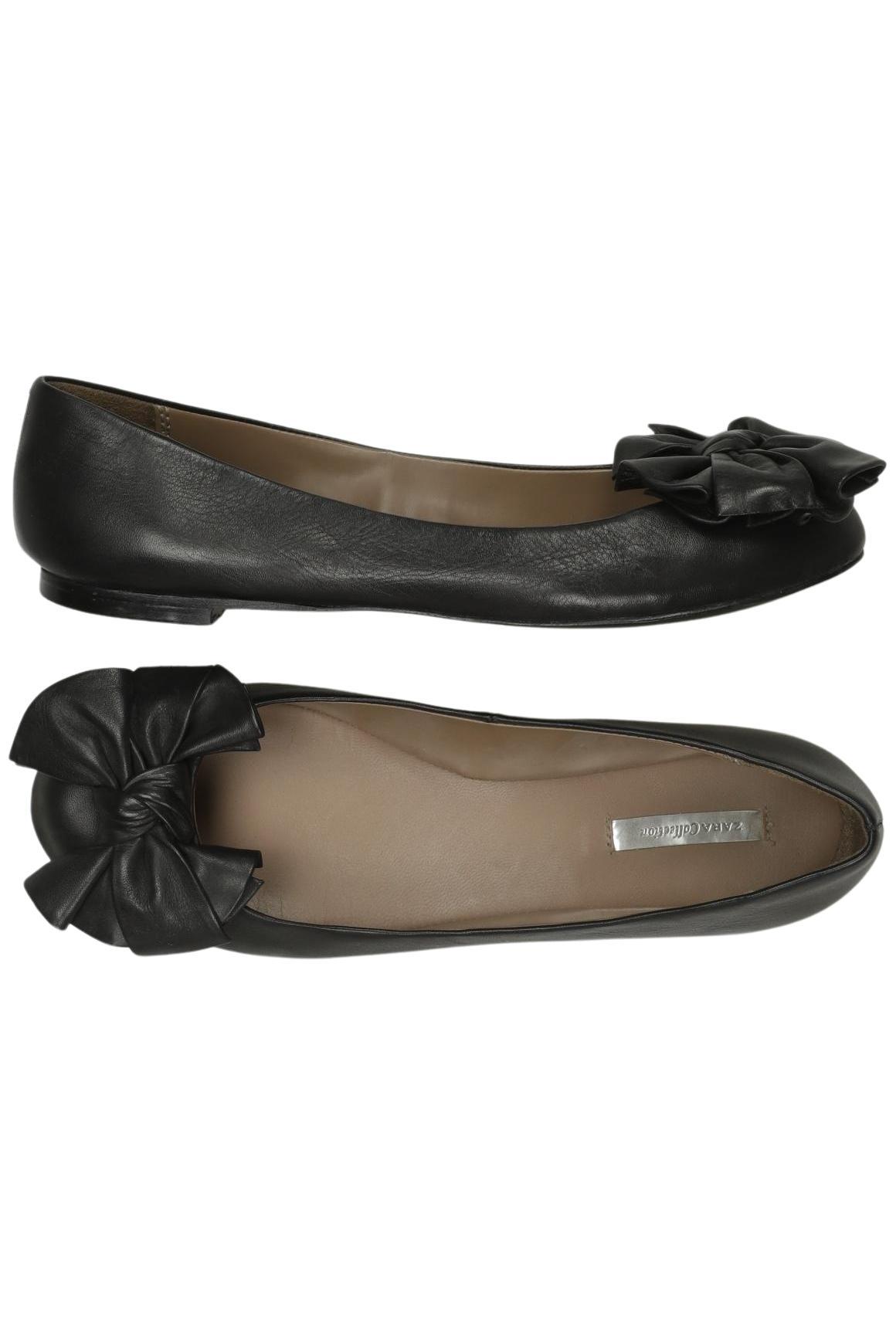 

Zara Damen Ballerinas, schwarz, Gr. 38